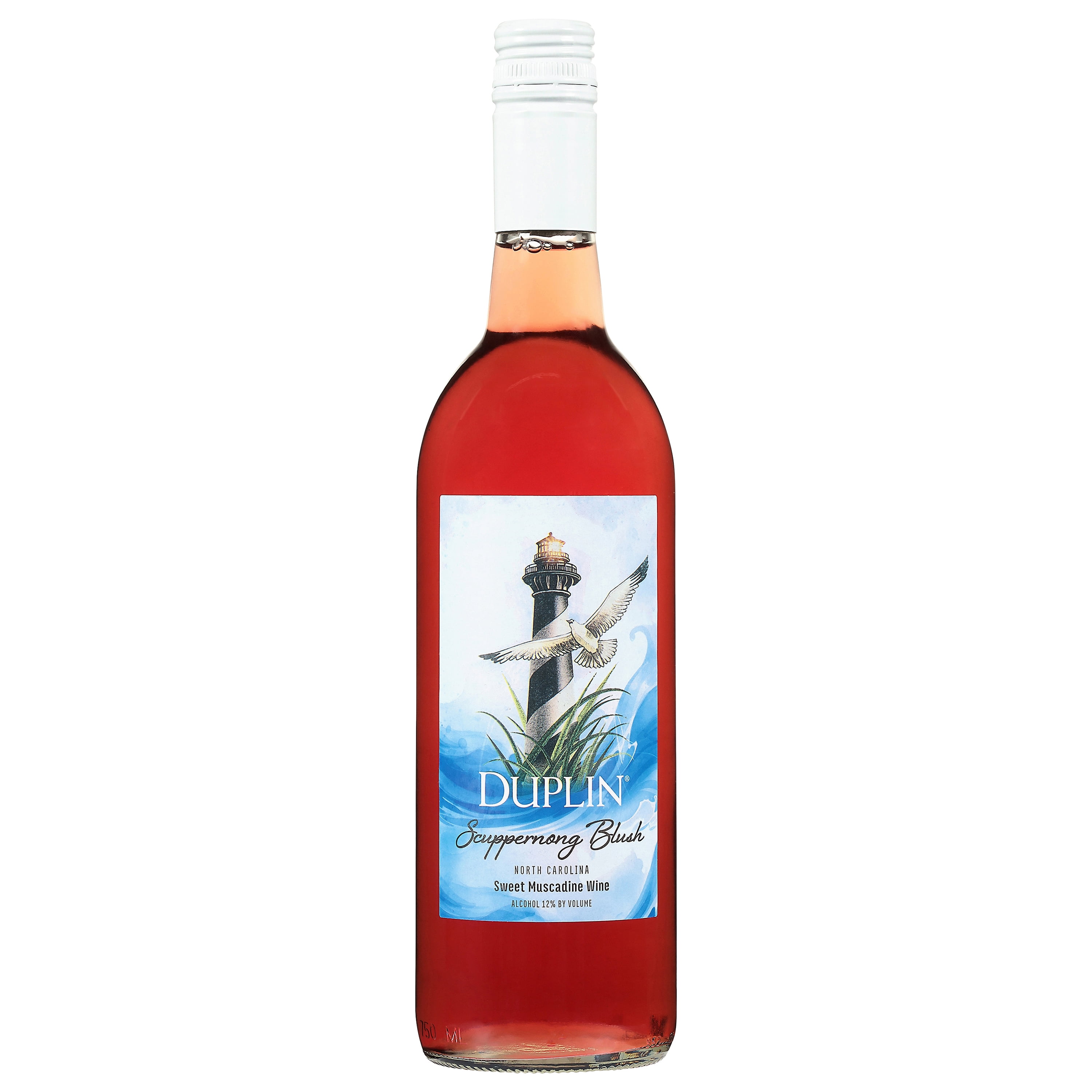 Duplin Wine Cellars Scuppernong Blend Wine, North Carolina, 750 ml, Glass Bottle, 12% ABV