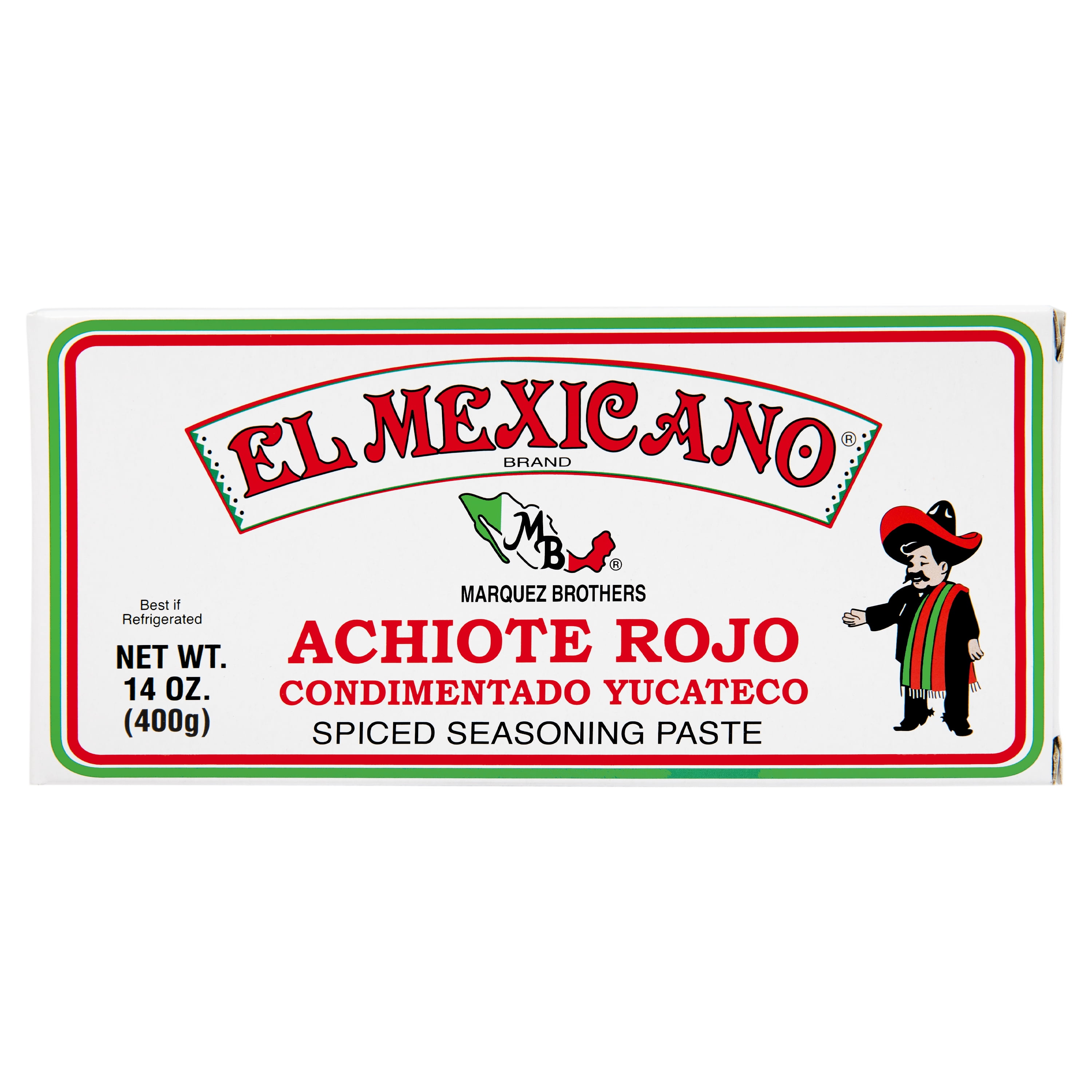 El Mexicano Achiote Rojo en Pasta, 14 oz