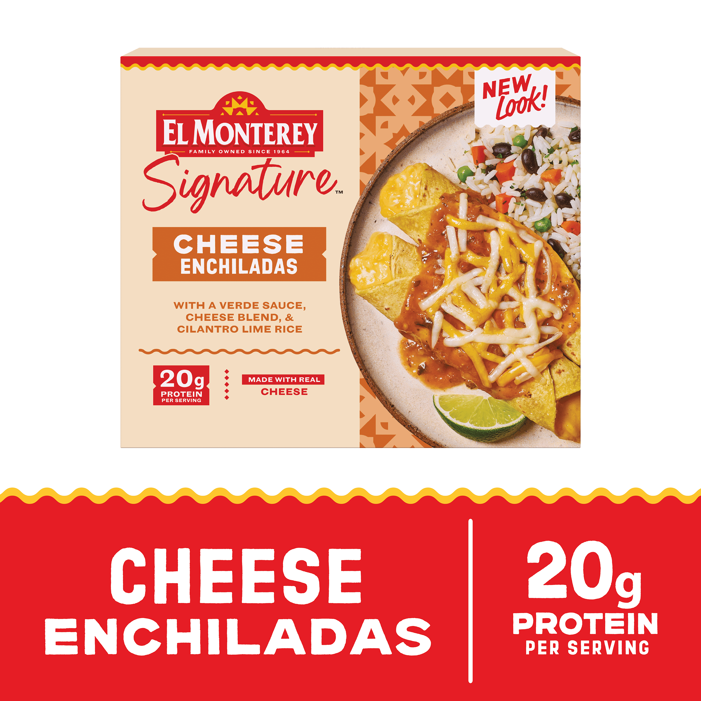 El Monterey Signature Cheese Enchiladas, 10 oz (Frozen)