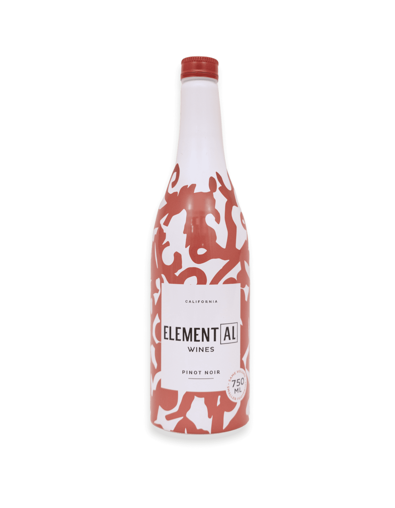 Elemental Pinot Noir Red Wine, 750 ml Aluminum Bottle, 14% ABV