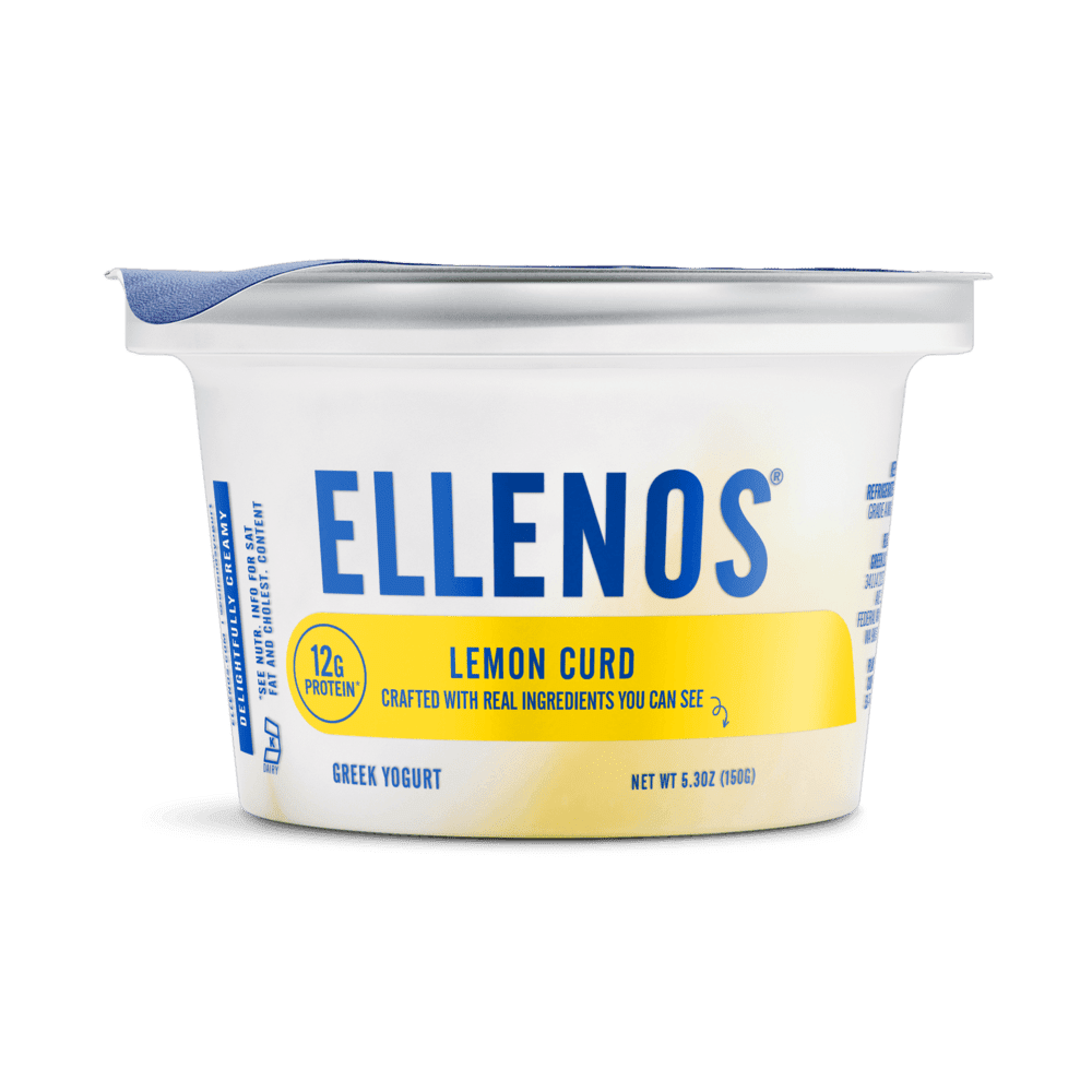 Ellenos, Whole Milk Greek Yogurt, Lemon Curd, 5.3oz, 1 Count
