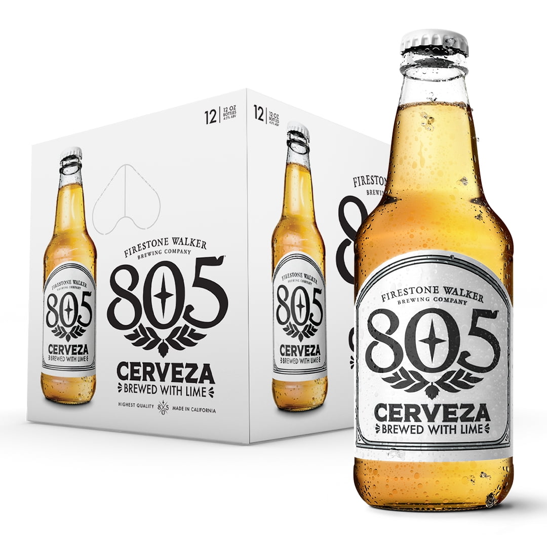 Firestone Walker 805 Cerveza Lager Craft Beer, 12 Pack, 12 fl oz Bottles, 4.5% ABV