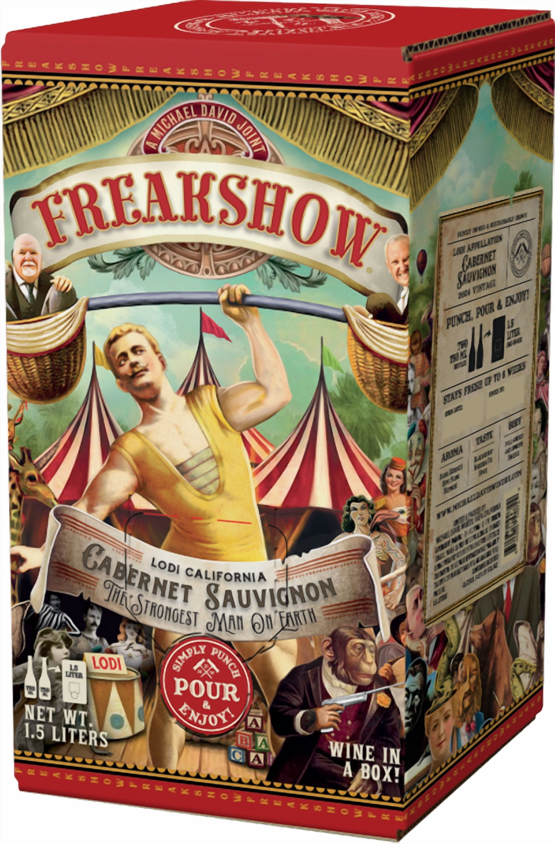 Freakshow Cab Sauv 1.5L BIB