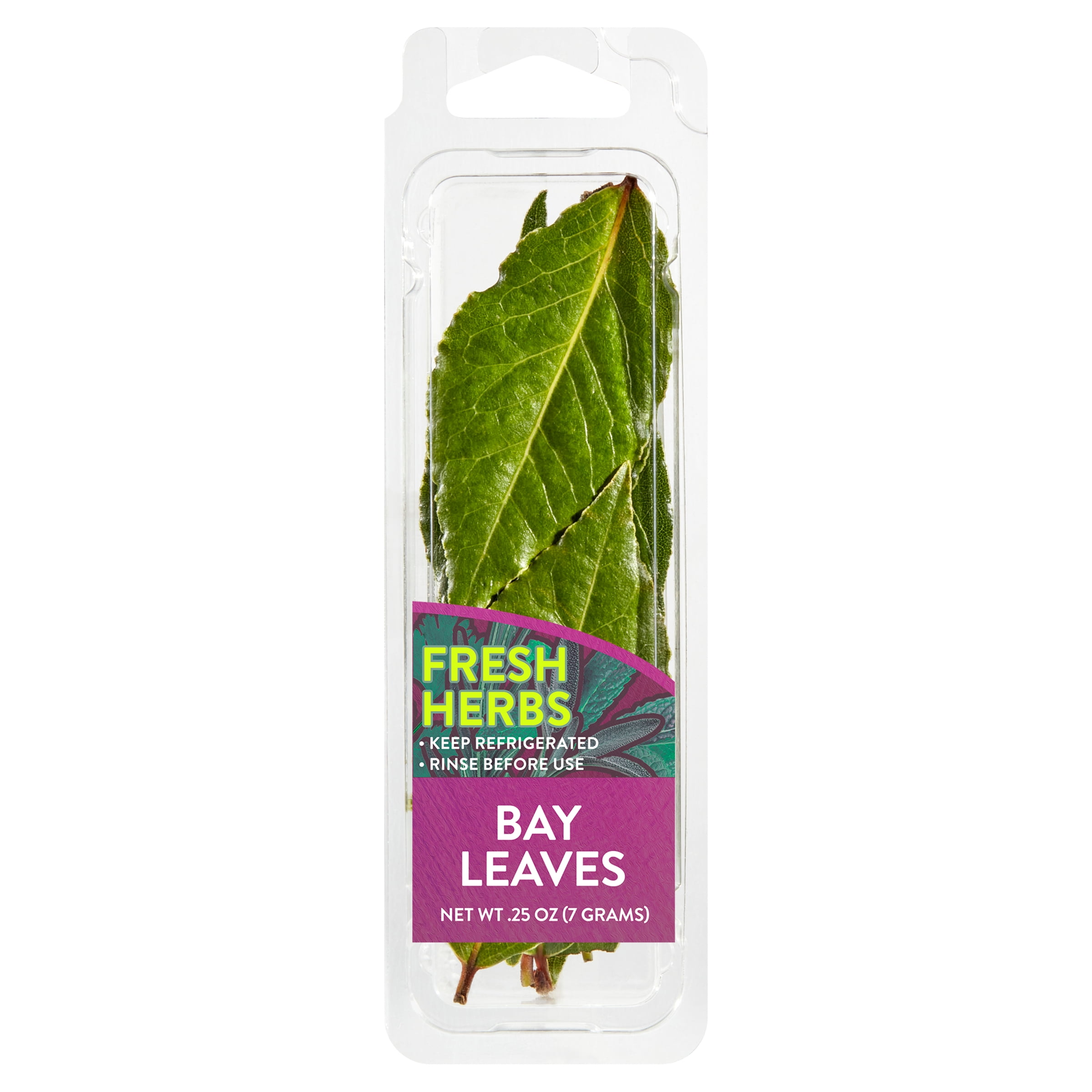 Fresh Bay Leaves, 0.25 oz Clamshell
