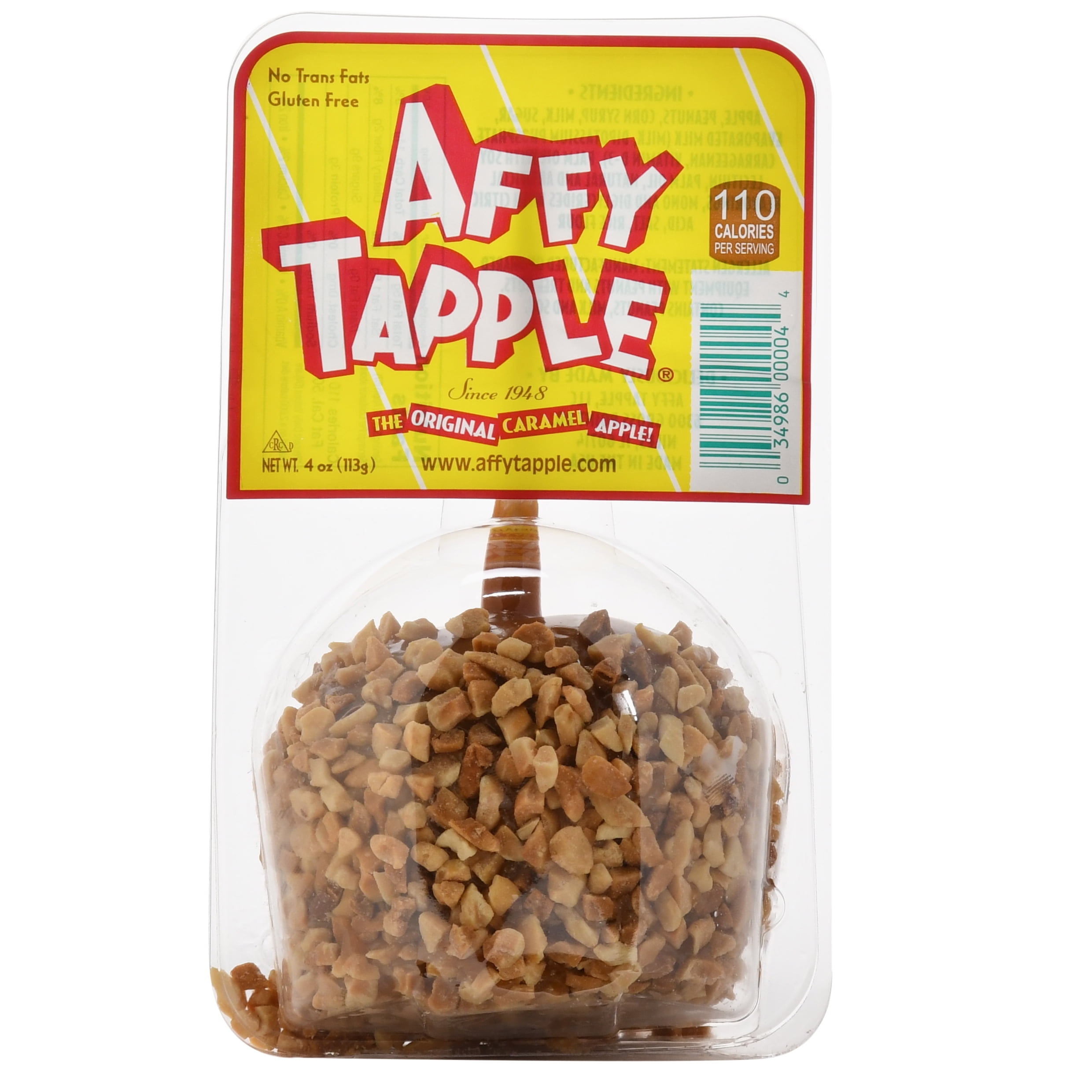 Artisanal Fresh Caramel Apple with Crunchy Nuts