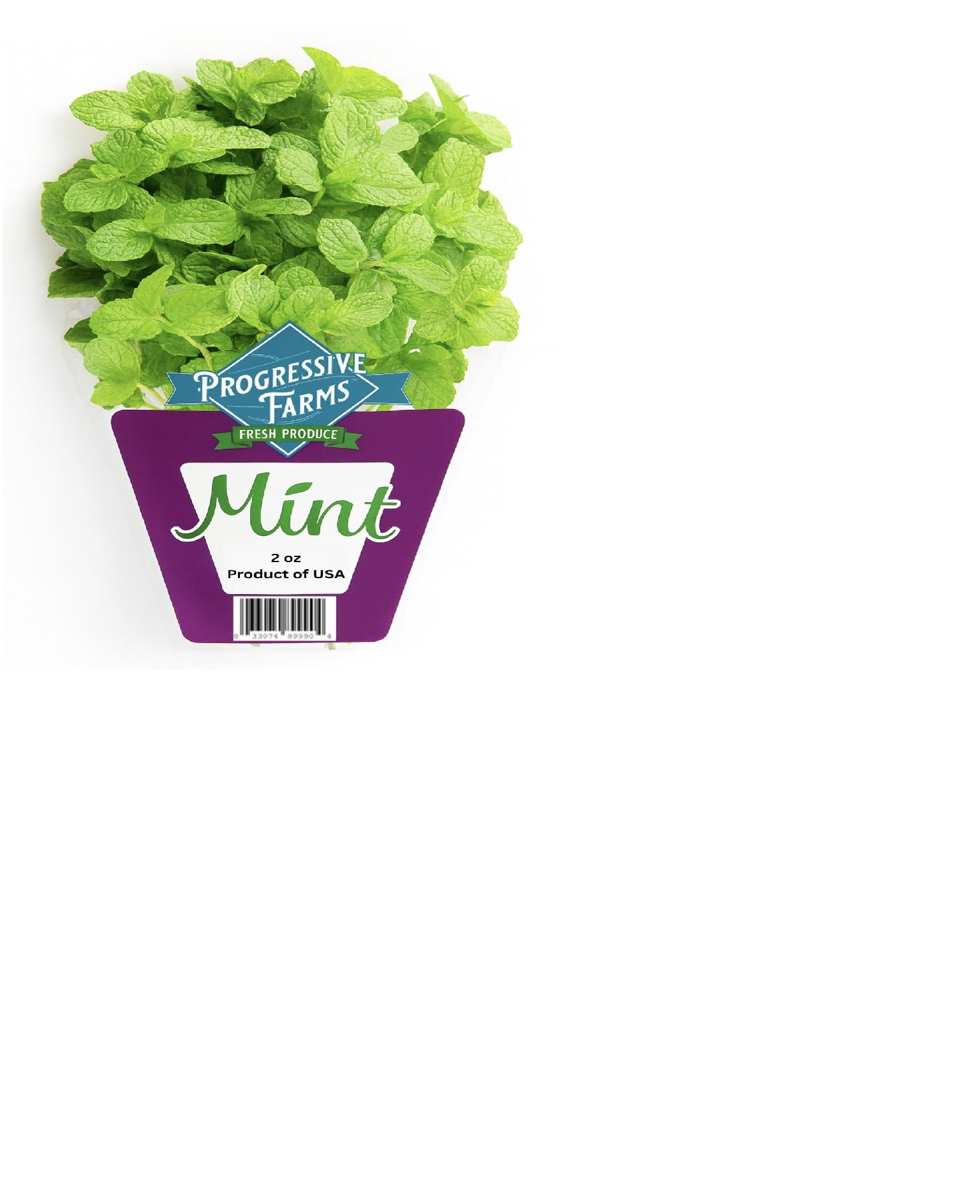 Fresh Produce, Green Fragrent Mint, 2oz Bag