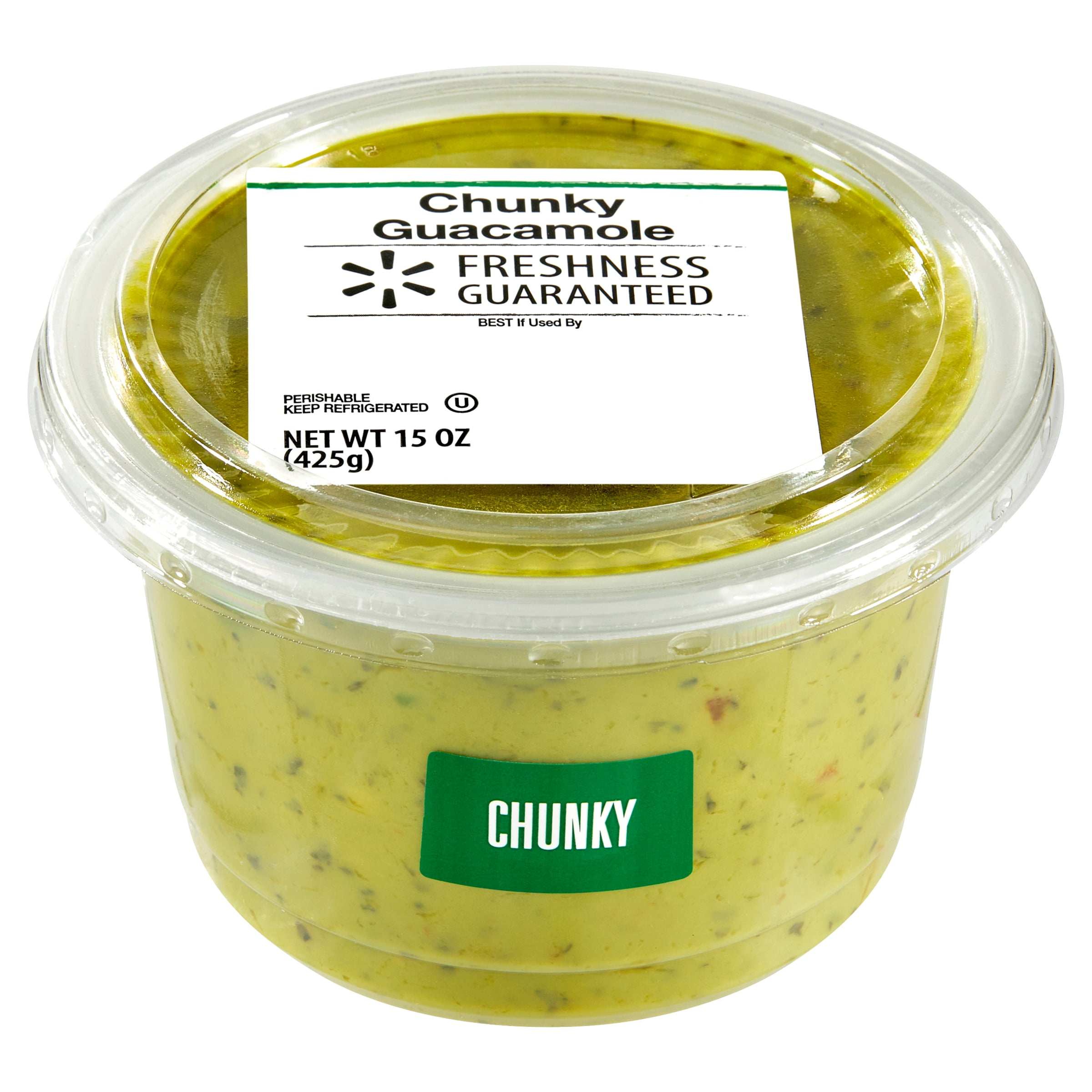 Freshness Guaranteed Chunky Guacamole, 15 oz Cup (Fresh)