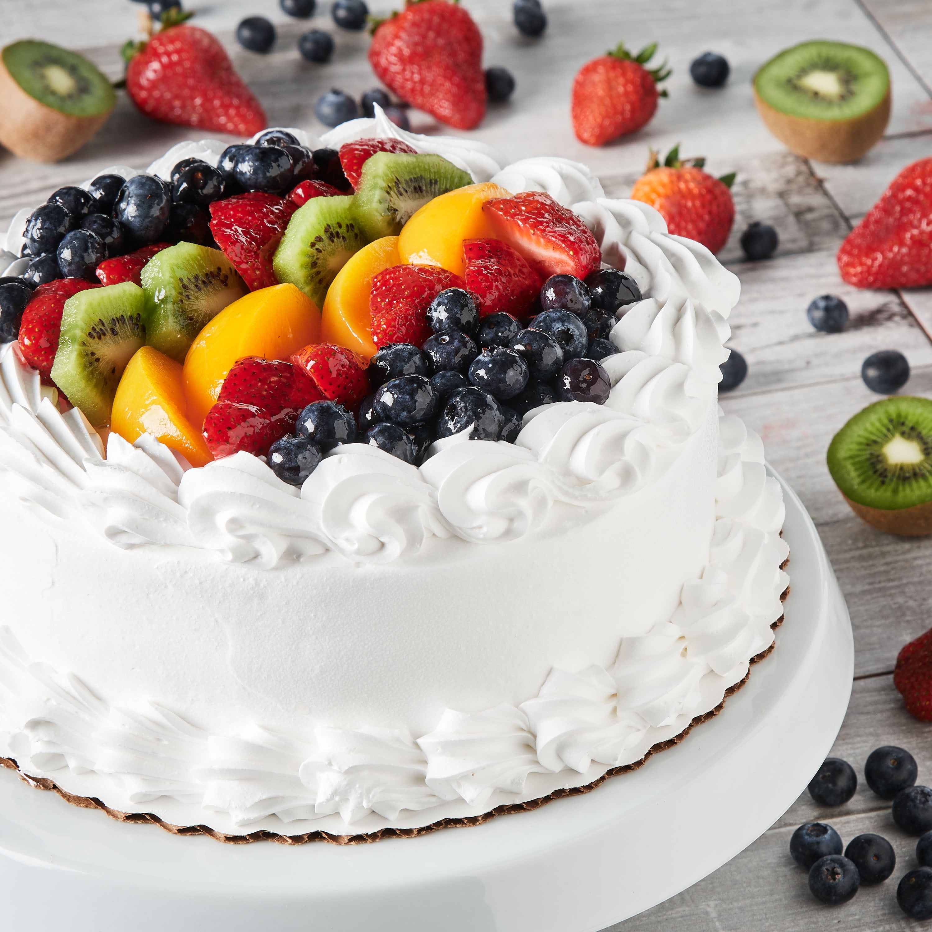Freshness Guaranteed Deluxe Fruit Tres Leches Cake, 61 oz
