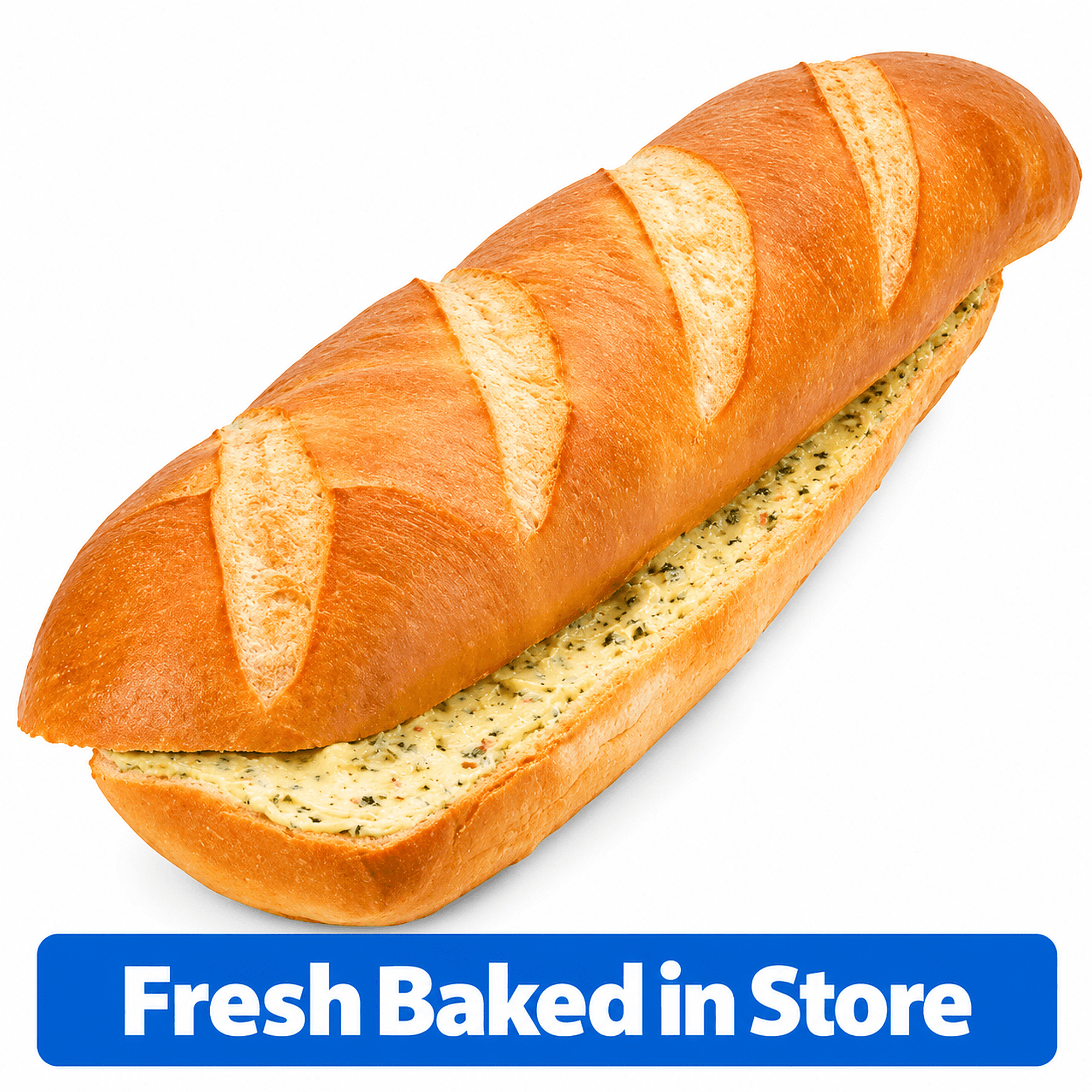 Freshness Guaranteed Garlic Bread Loaf, Baked Fresh In-Store, 16 oz, 1 Loaf