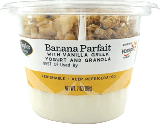 Freshness Guaranteed Greek Yogurt Banana Parfait