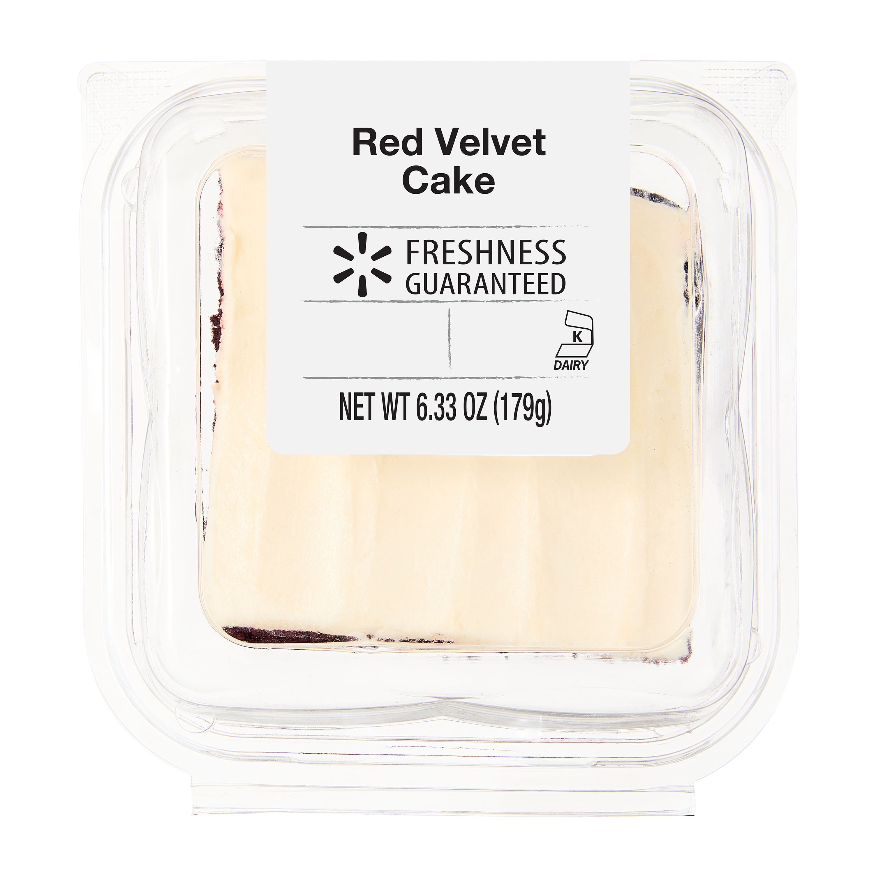 Freshness Guaranteed Red Velvet Cake Square, Baked, 6.33 oz (Refrigerated)