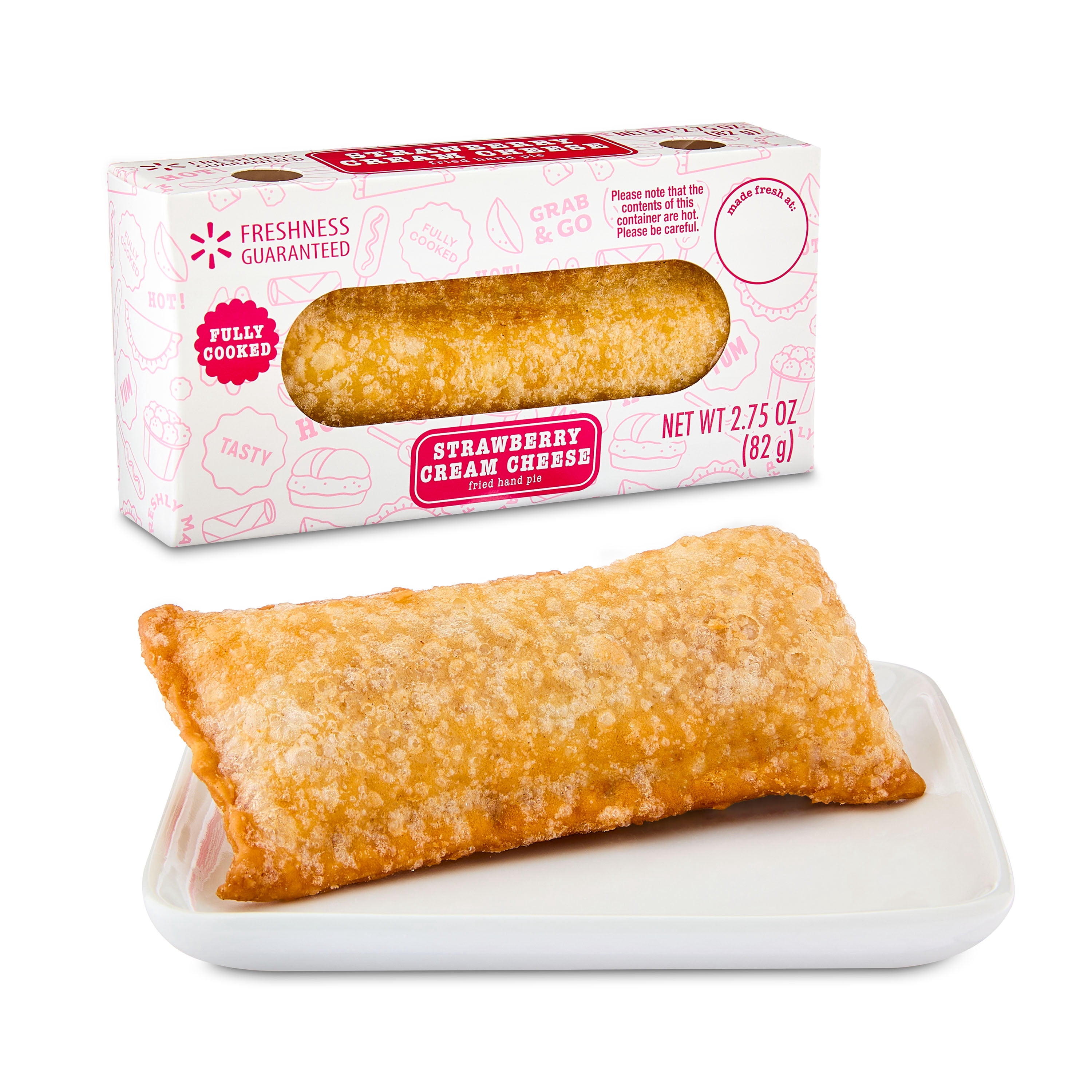 Freshness Guaranteed Hot & Ready-to-Eat Strawberry Cheesecake Pie, 3 oz