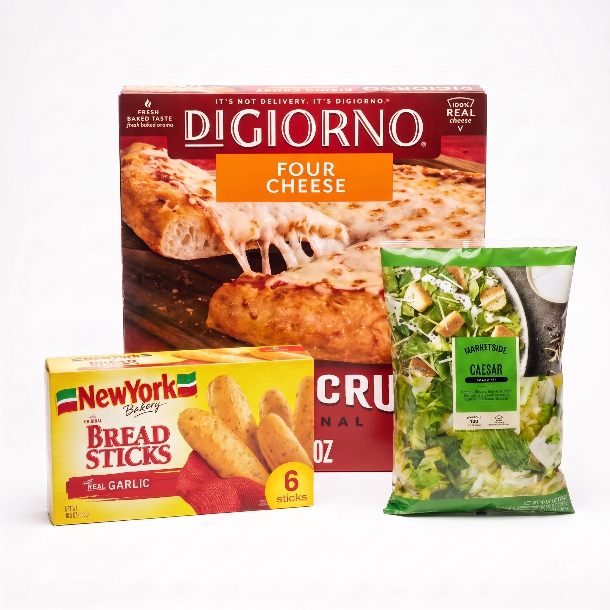 Frozen Cheese Pizza Meal Bundle