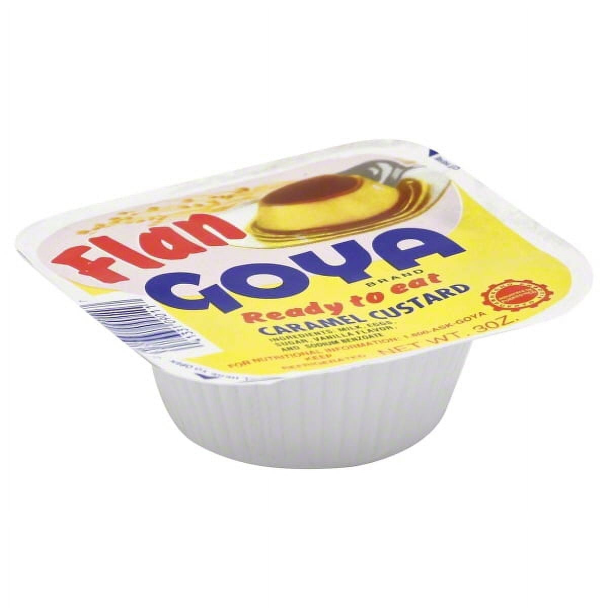 GOYA Flan Ready to Eat Caramel Custard 3 oz