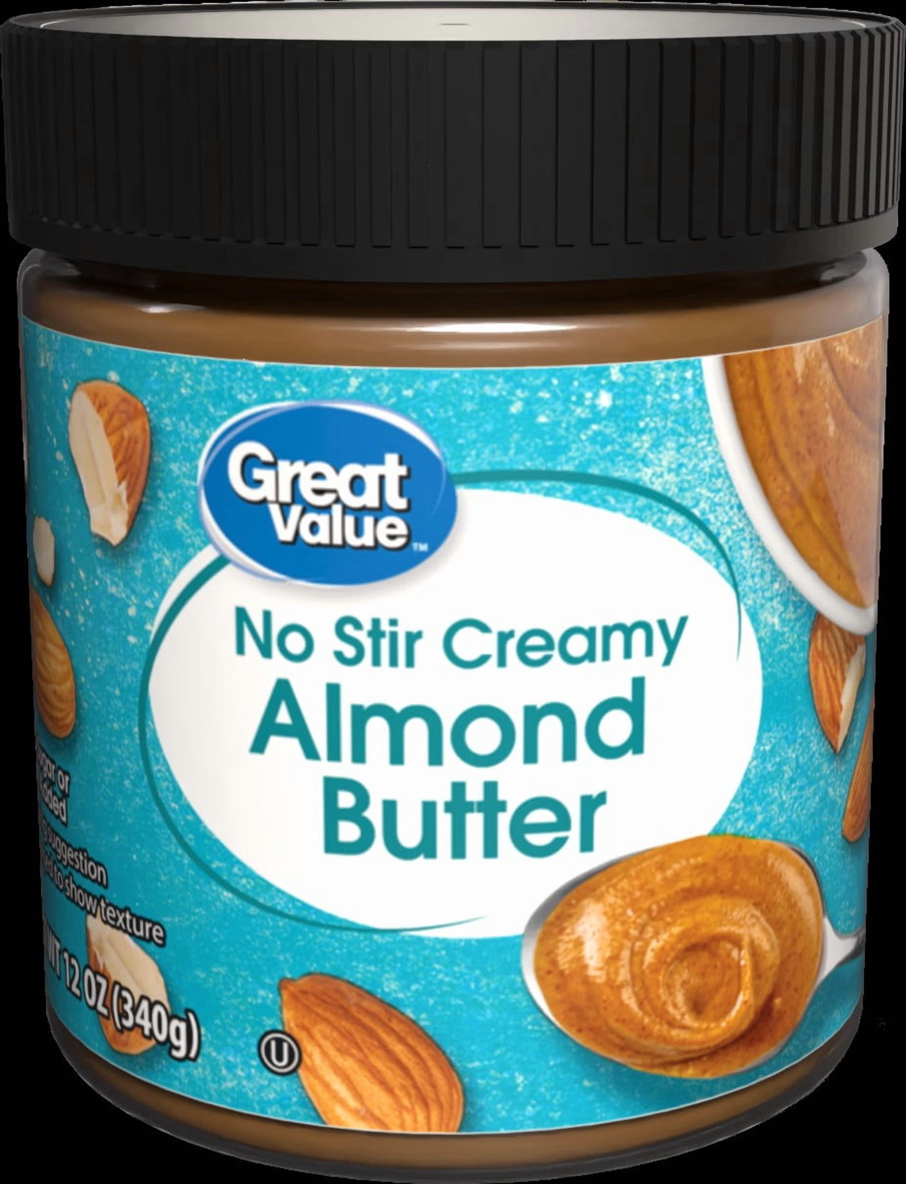 GV Creamy Almond Butter No Stir 12oz