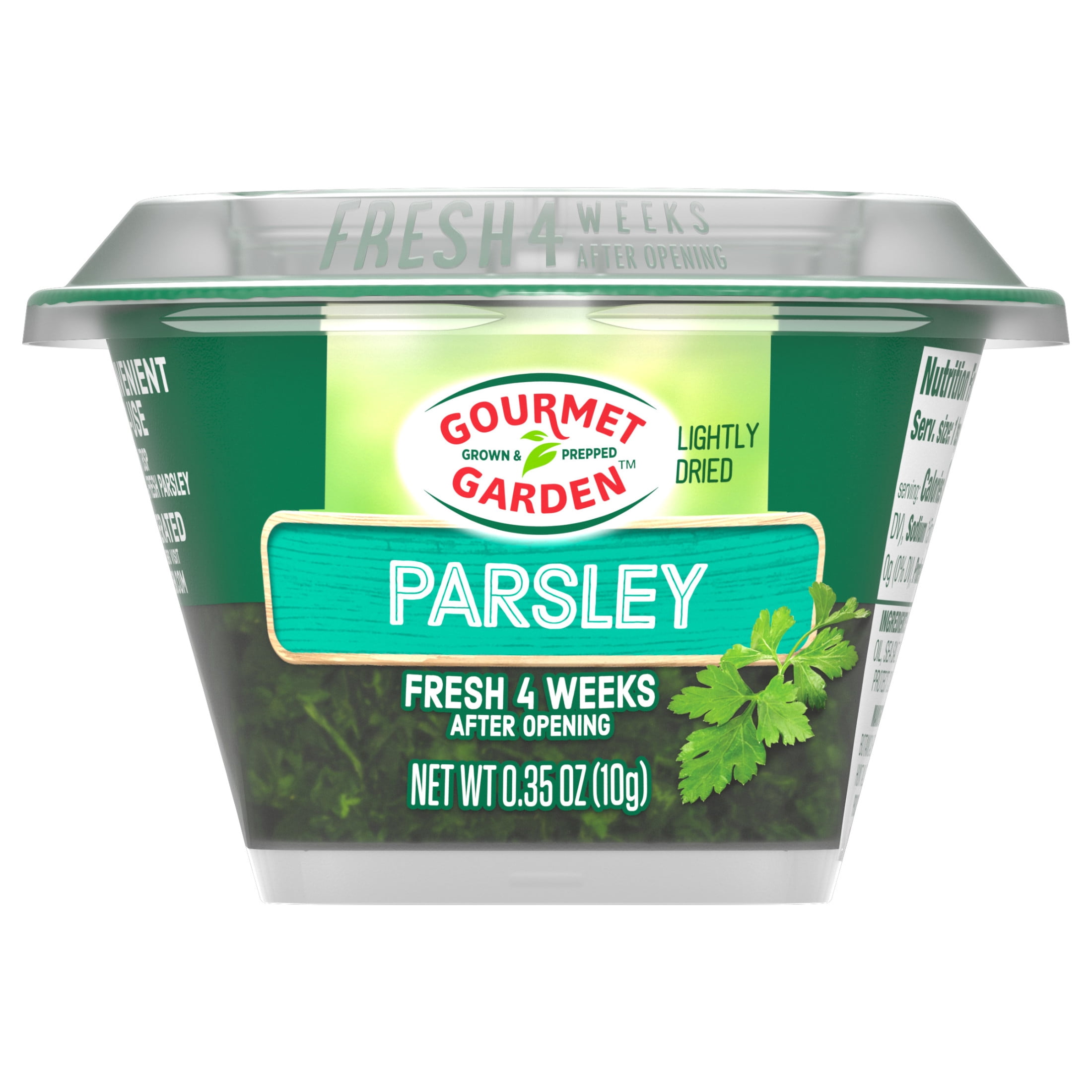 Gourmet Garden Gluten Free Lightly Dried Chopped Parsley, 0.35 oz Cup