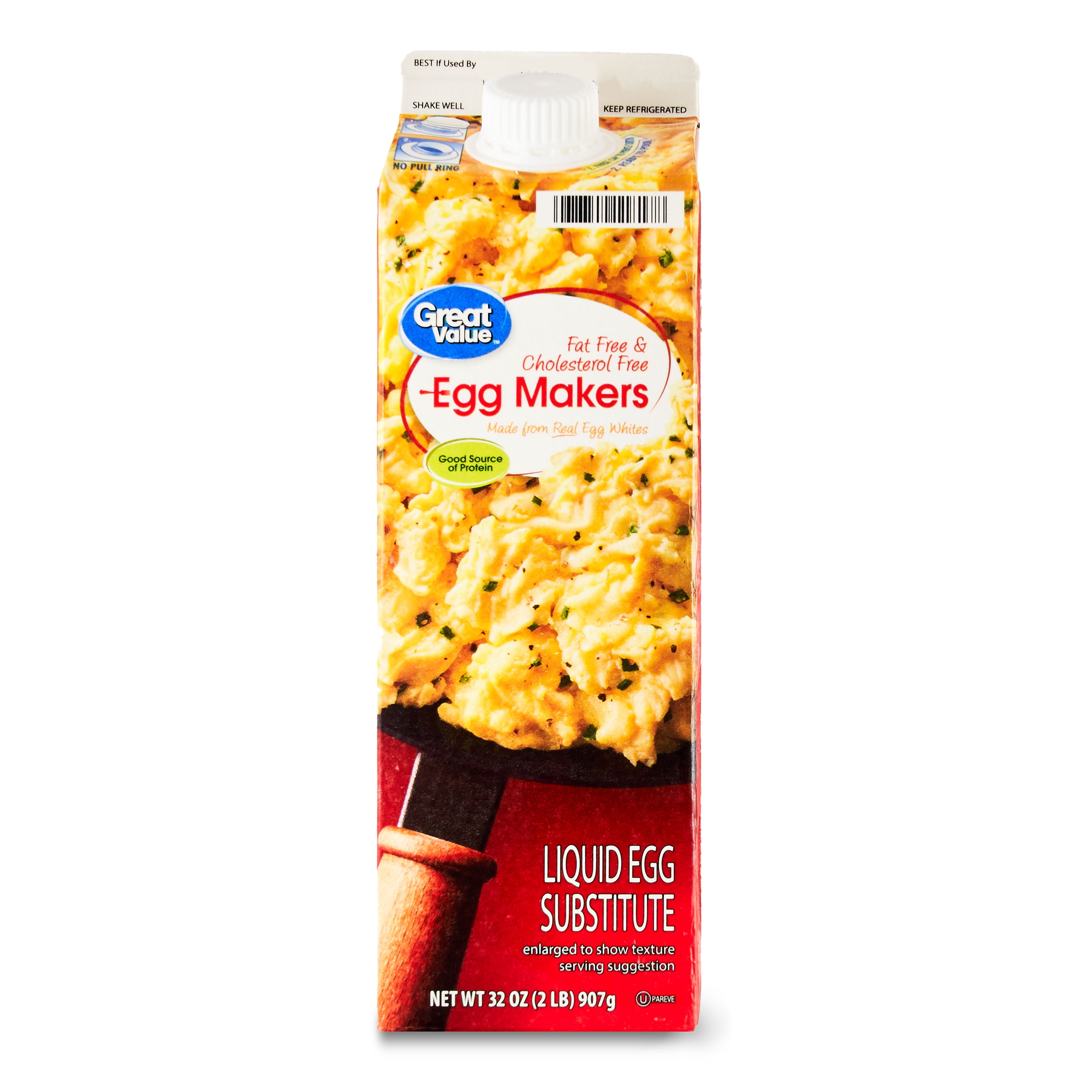 Great Value Fat-Free and Cholesterol Free Egg Makers, 32 oz