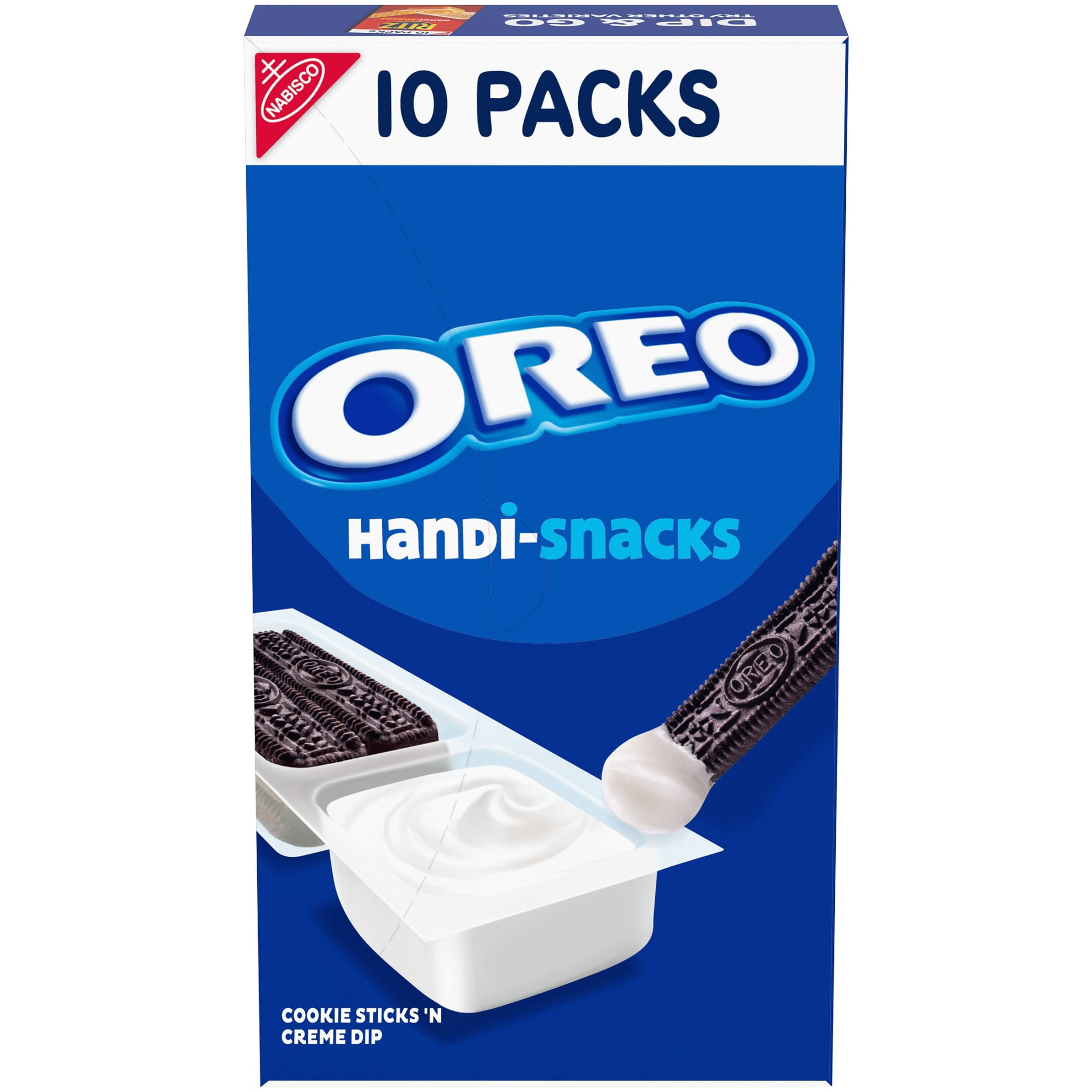 OREO Handi-Snacks Cookie Sticks 'N Creme Dip, 10 ct
