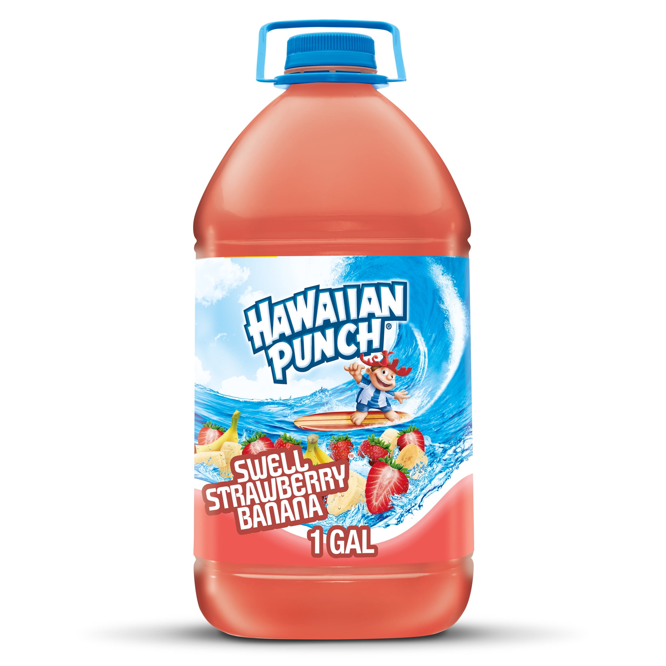 Hawaiian Punch Swell Strawberry Banana Juice Drink, 1 Gal, Bottle