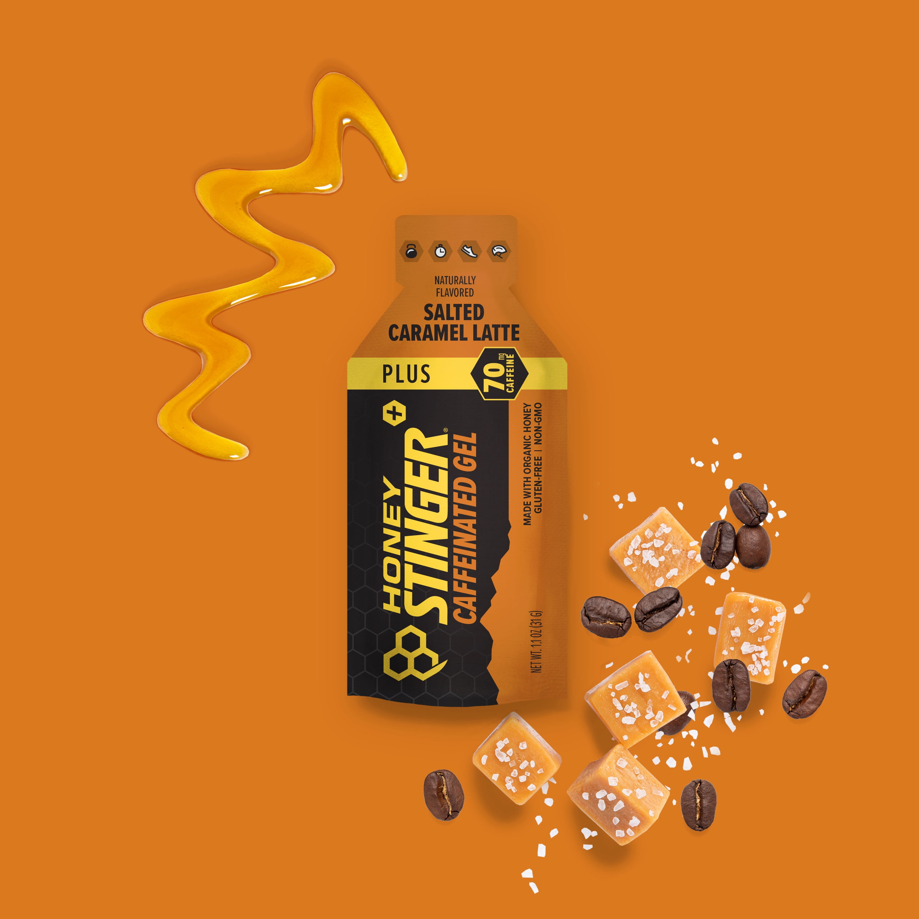 Honey Stinger Energy Gel Caramel Latte