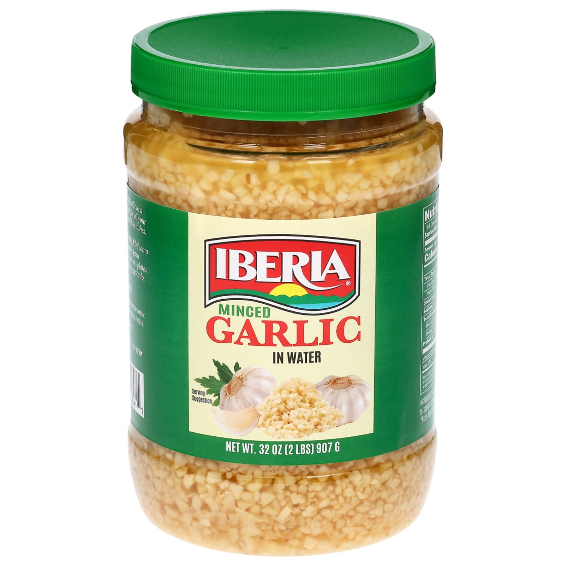 Iberia Minced Garlic in Water 32 oz
