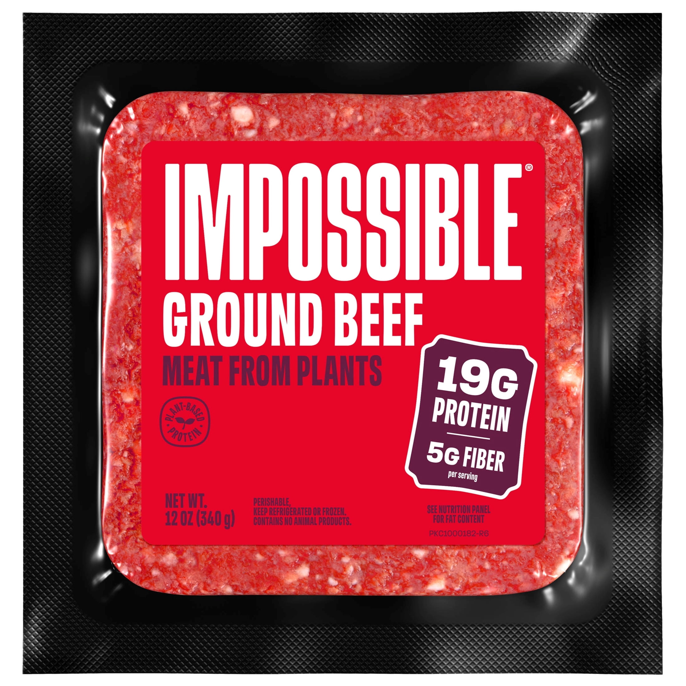 Impossible Ground Beef Meat From Plants, 12 oz
