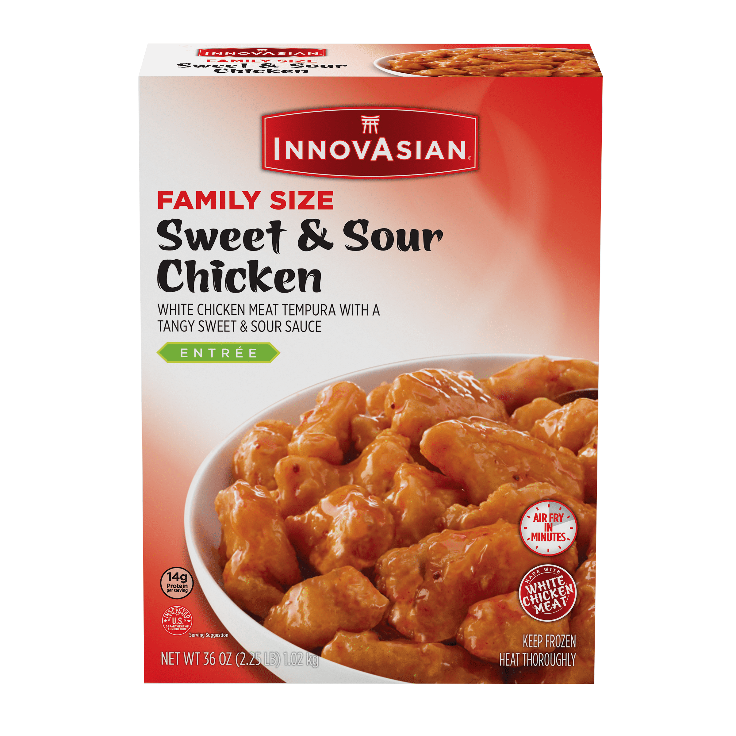 InnovAsian Sweet & Sour Chicken, 36 oz (Frozen Meal)