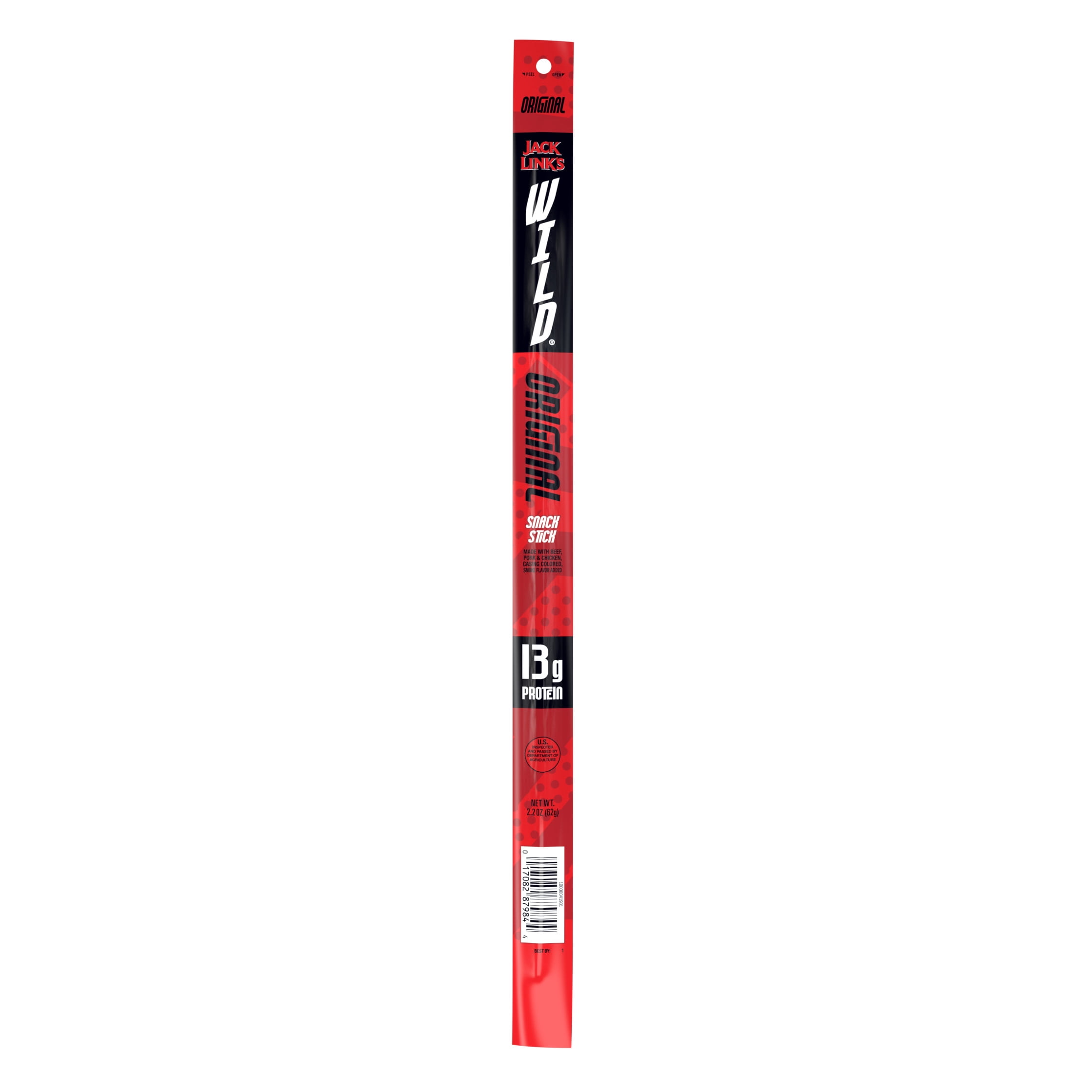 Jack Link's Wild Original Flavor Snack Stick, 2.20 ounce