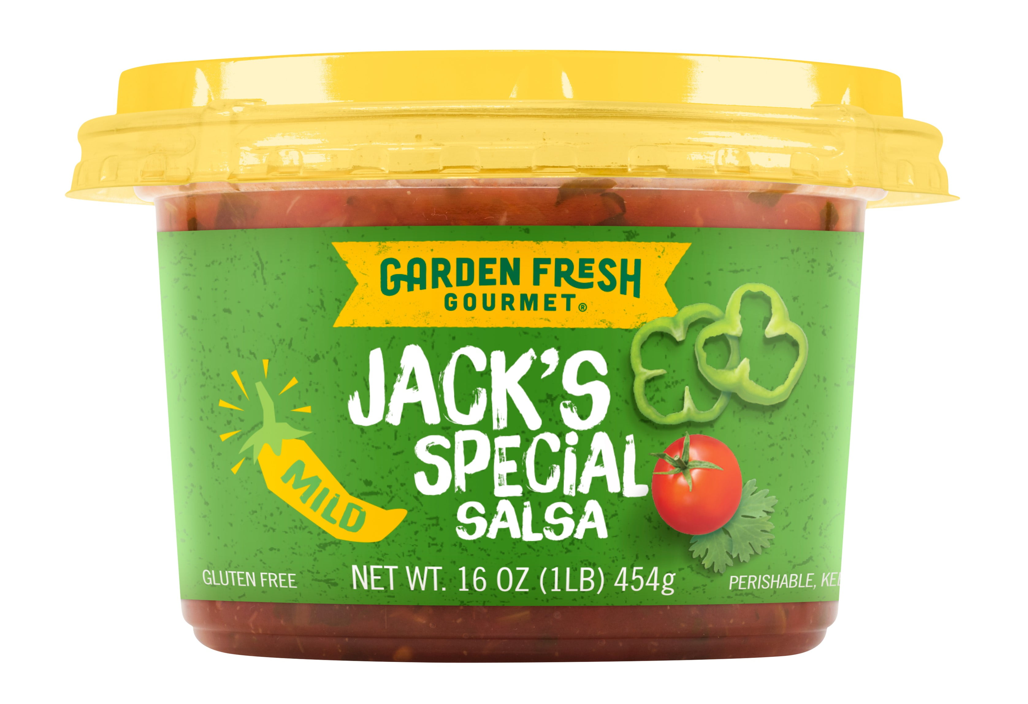 Jack's Garden Fresh Mild Refrigerated Salsa , 16 oz Tub