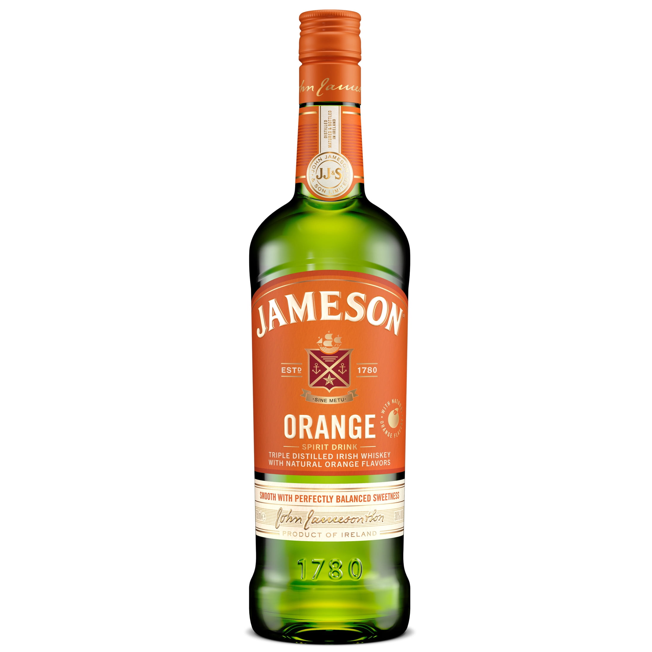Jameson Orange Irish Whiskey, 750 ml Bottle, 30% ABV