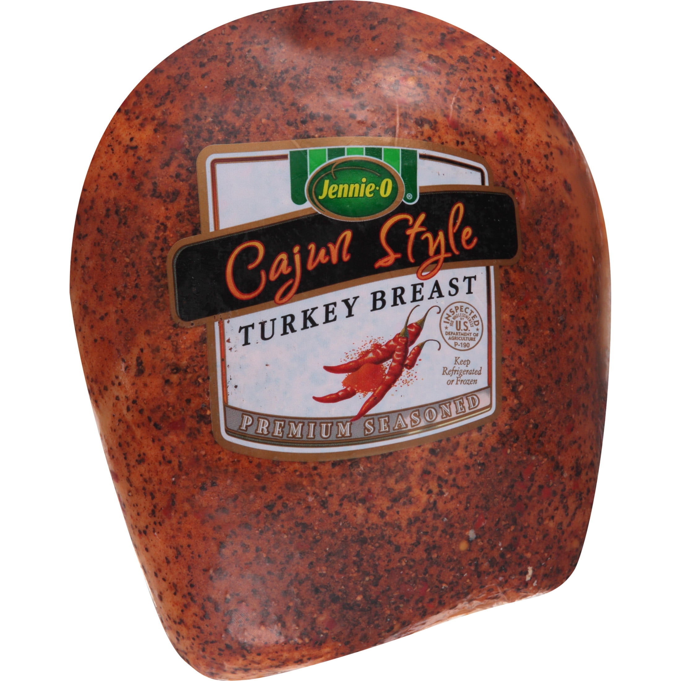 Jennie-O Premium Seasoned Cajun Style Turkey Breast, Deli Sliced Plastic Pack