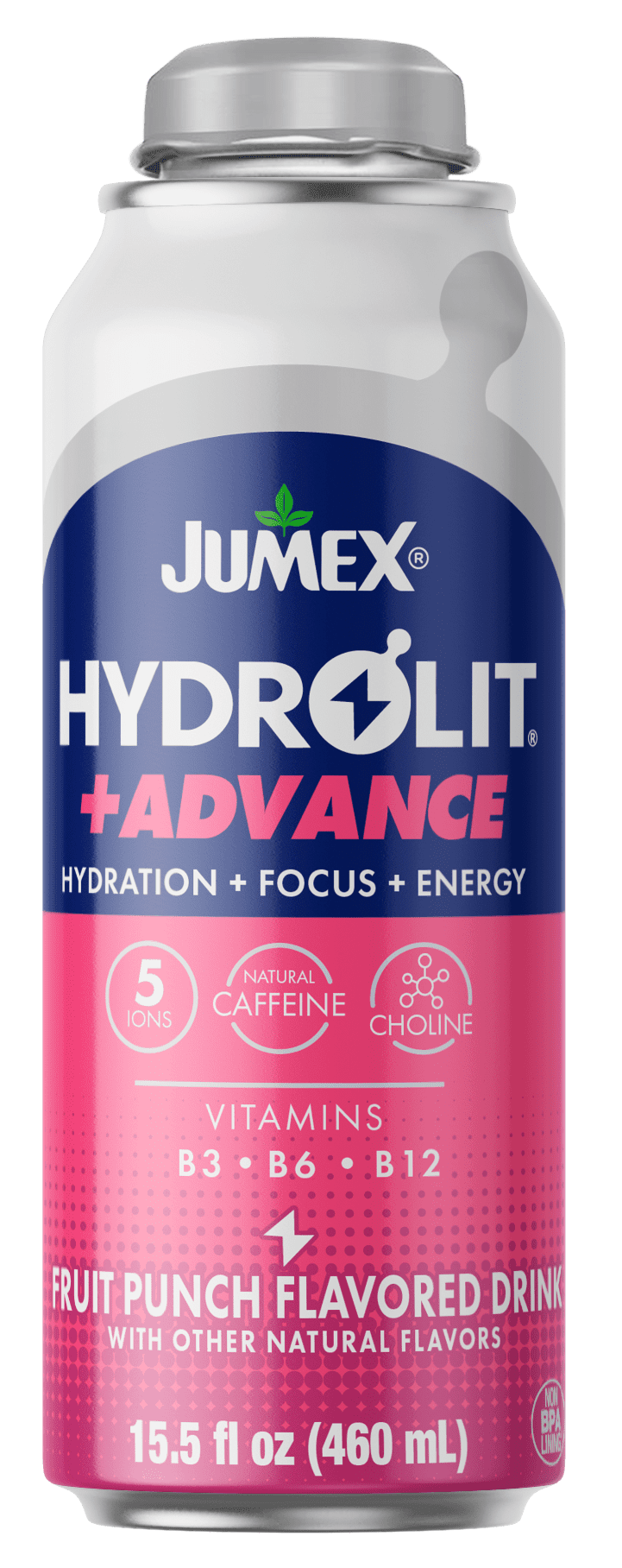 Jumex Hydrolit +Advance Fruit Punch Flavored Drink 12/15.5 fl oz