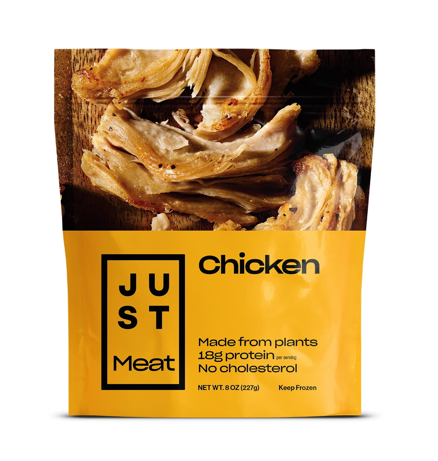 Just Meat Plant-Based Chicken 18g Protein, Vegan, No Cholesterol, Frozen 8oz