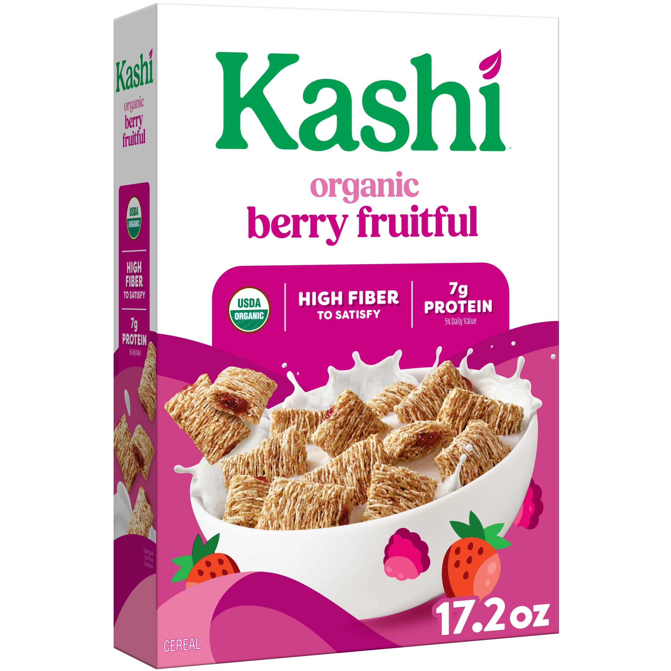 Kashi Berry Fruitful Breakfast Cereal, Organic, 17.2 oz