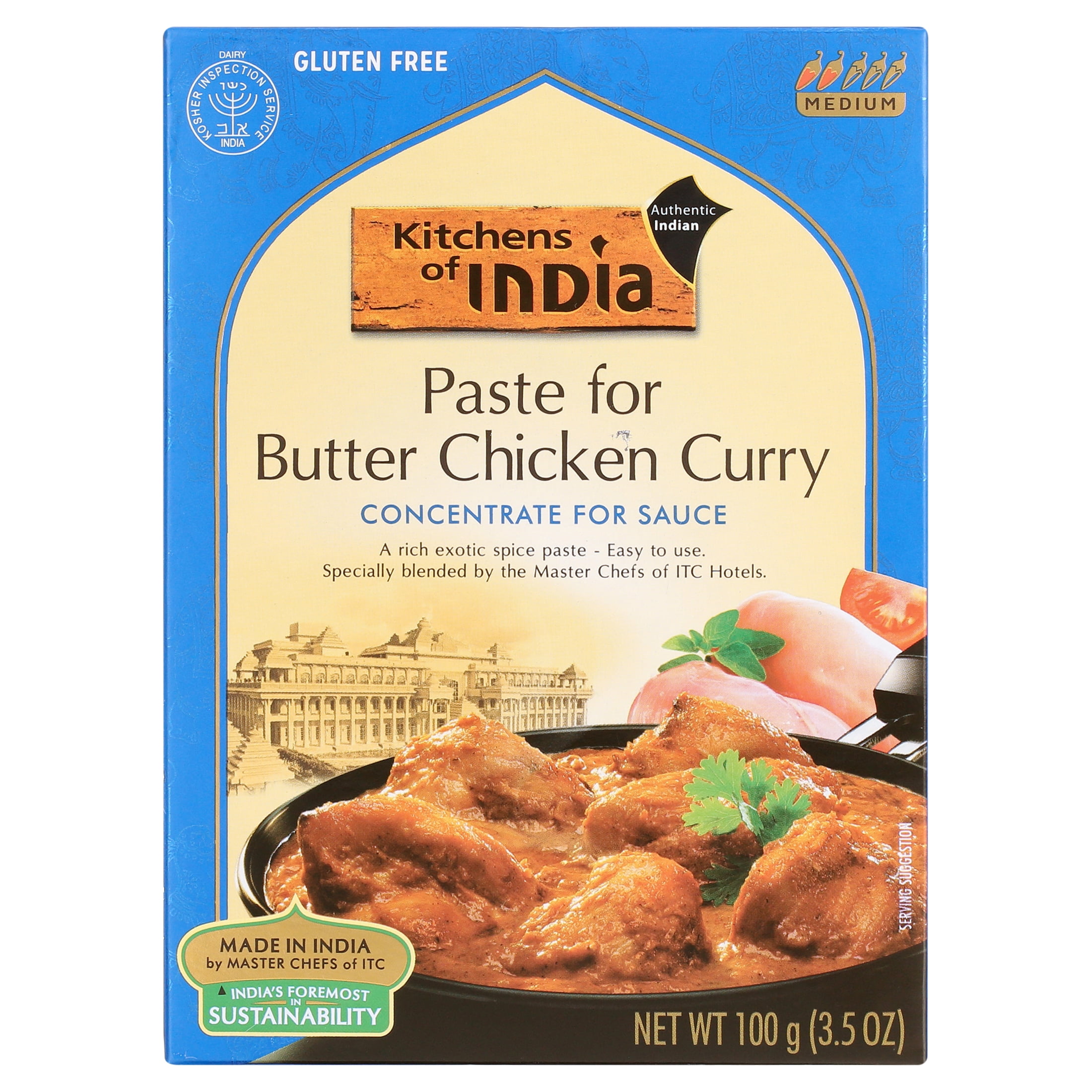Kitchens of India Butter Chicken Curry Paste, 3.5 Oz