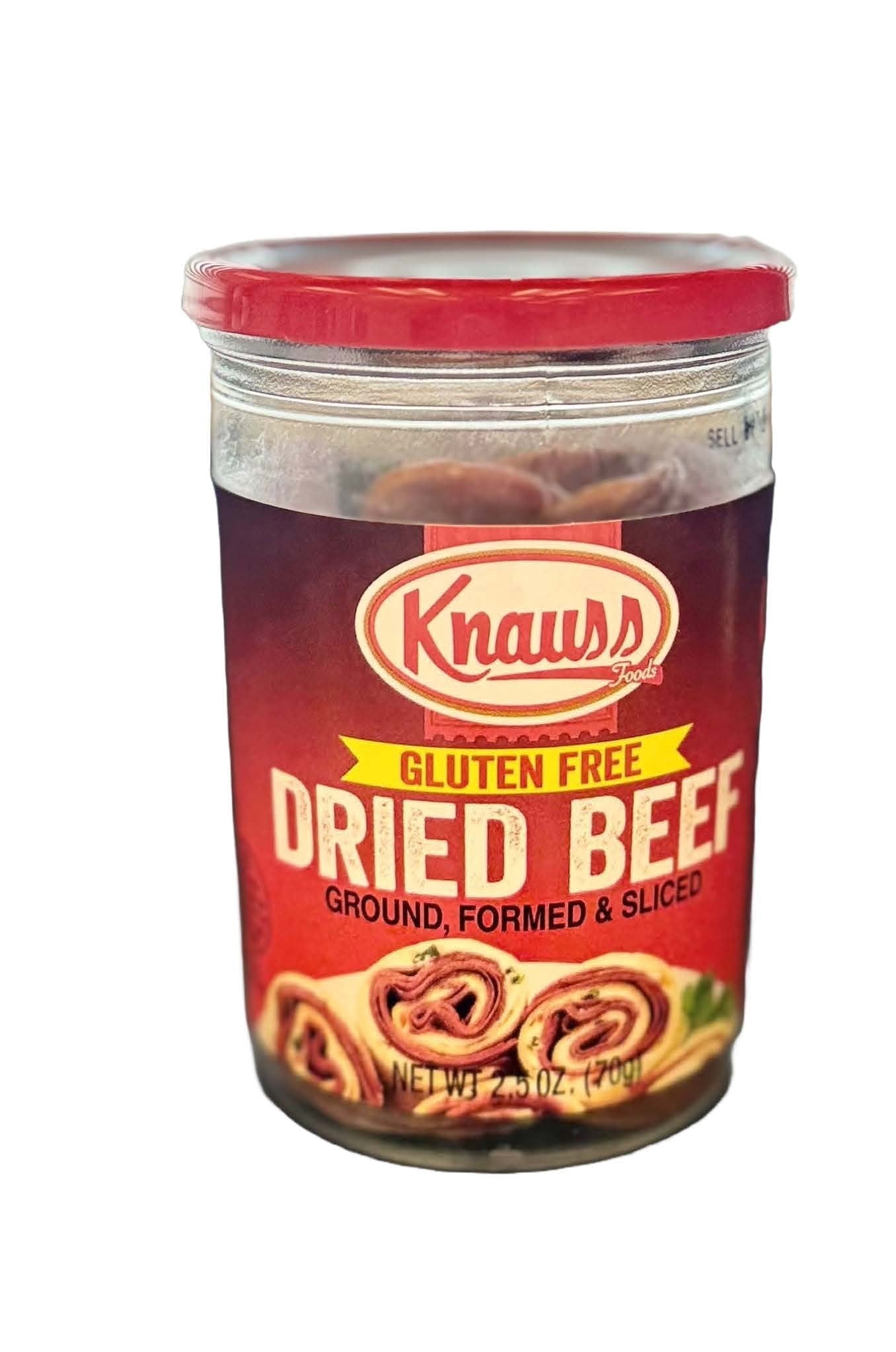 Knauss Sliced Dried Beef Jars 2.5 oz. (12 count)