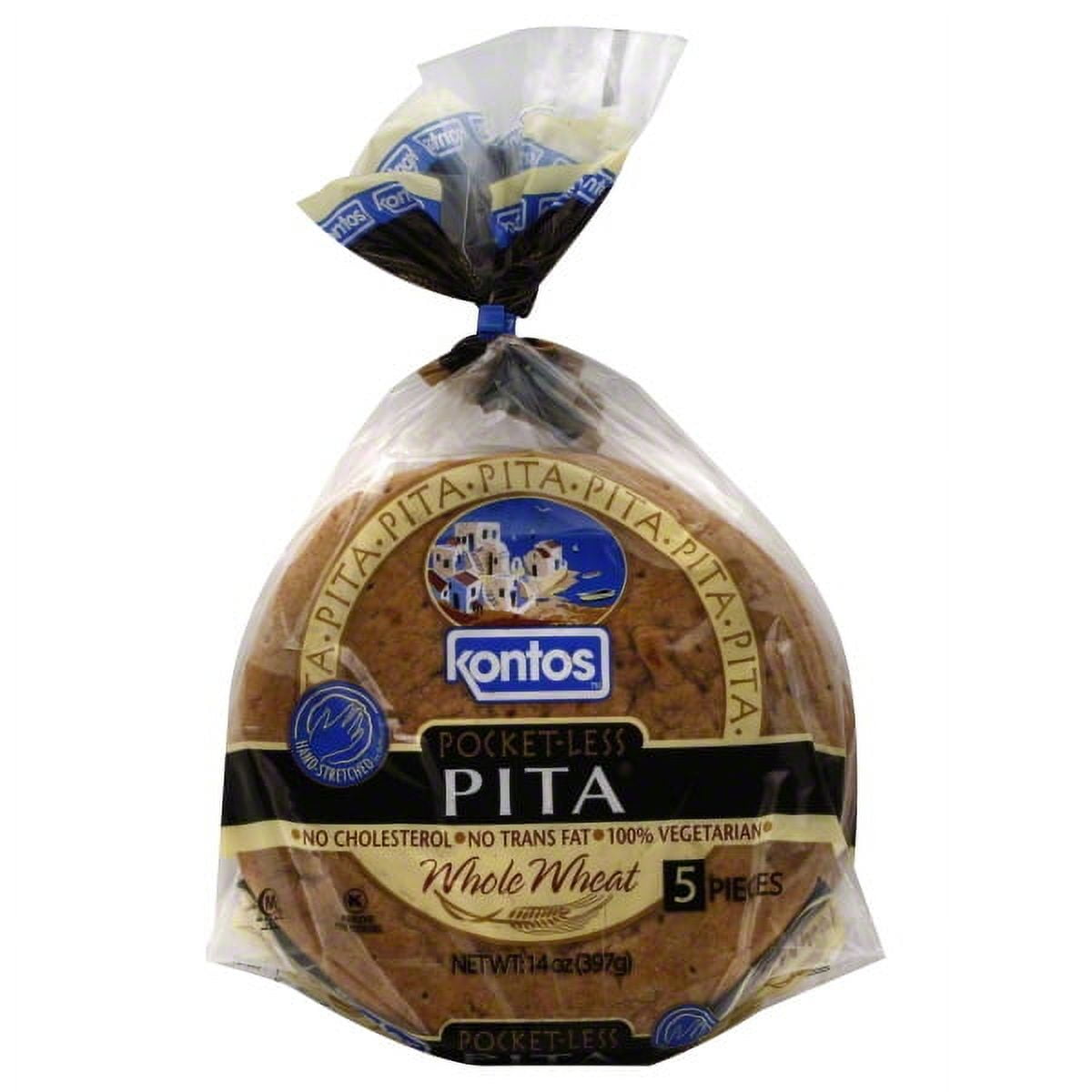 Kontos 7" Wheat Pita