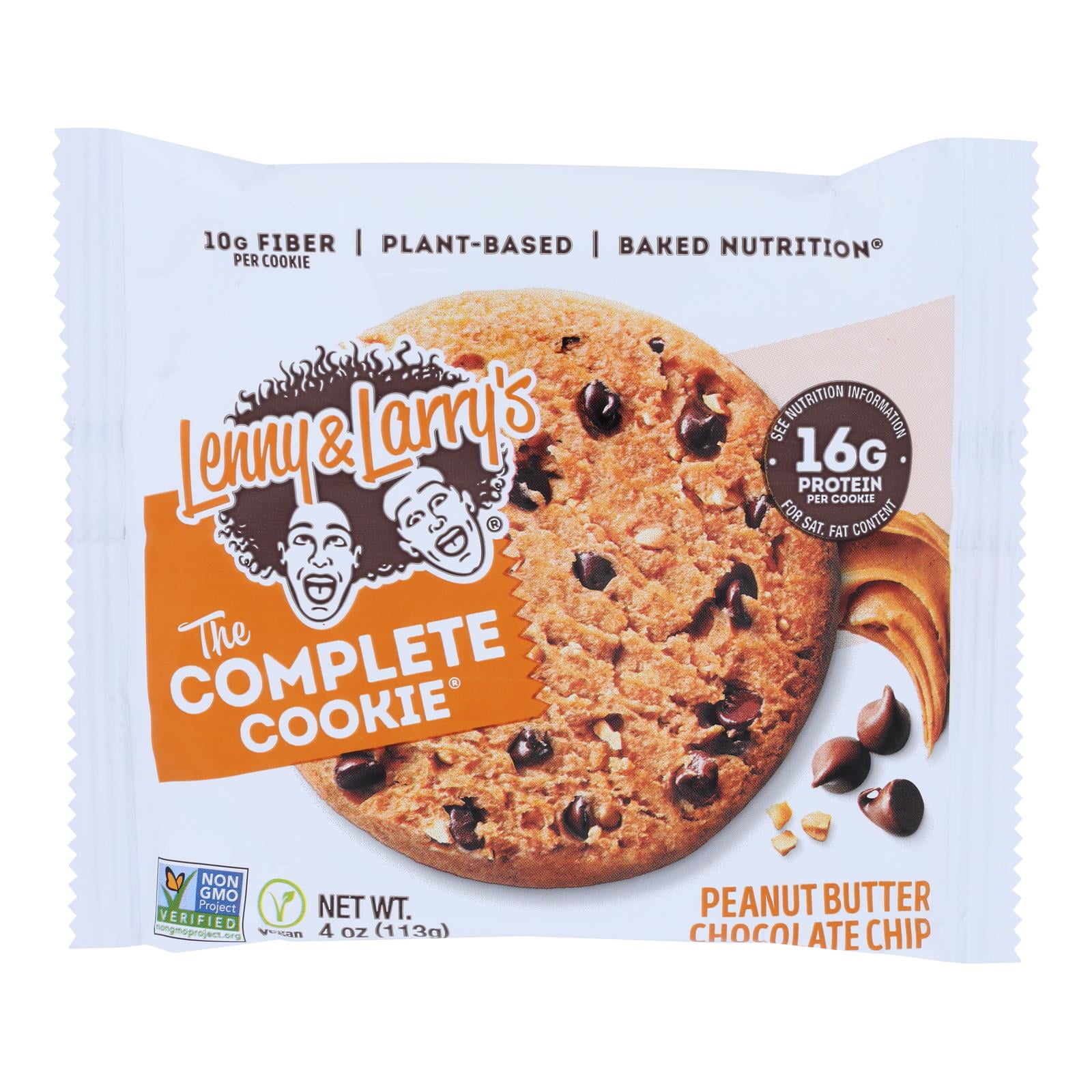 LENNY & LARRYS - Complete Cookie Peanut Butter Chocolate Chip 4OZ
