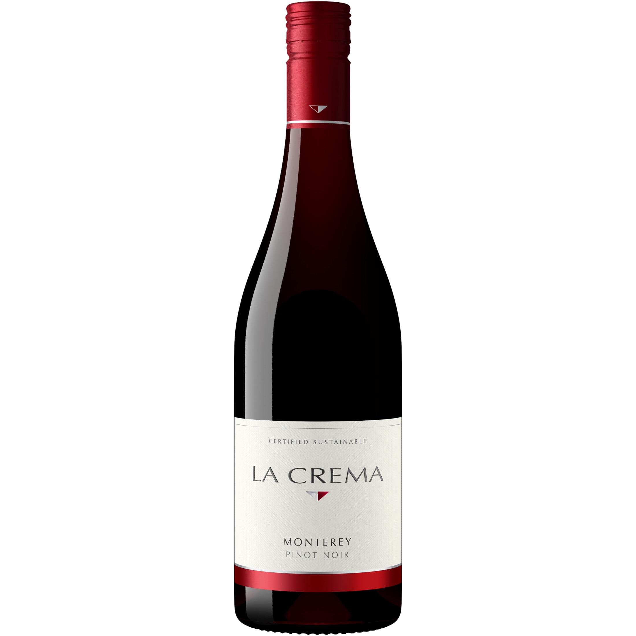 La Crema Monterey Pinot Noir Red Wine, California, 14.5% ABV, 750ml Glass Bottle, 5-150ml Servings