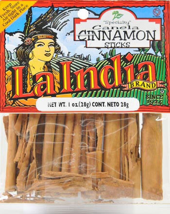 La India Cinnamon Sticks, 1 oz