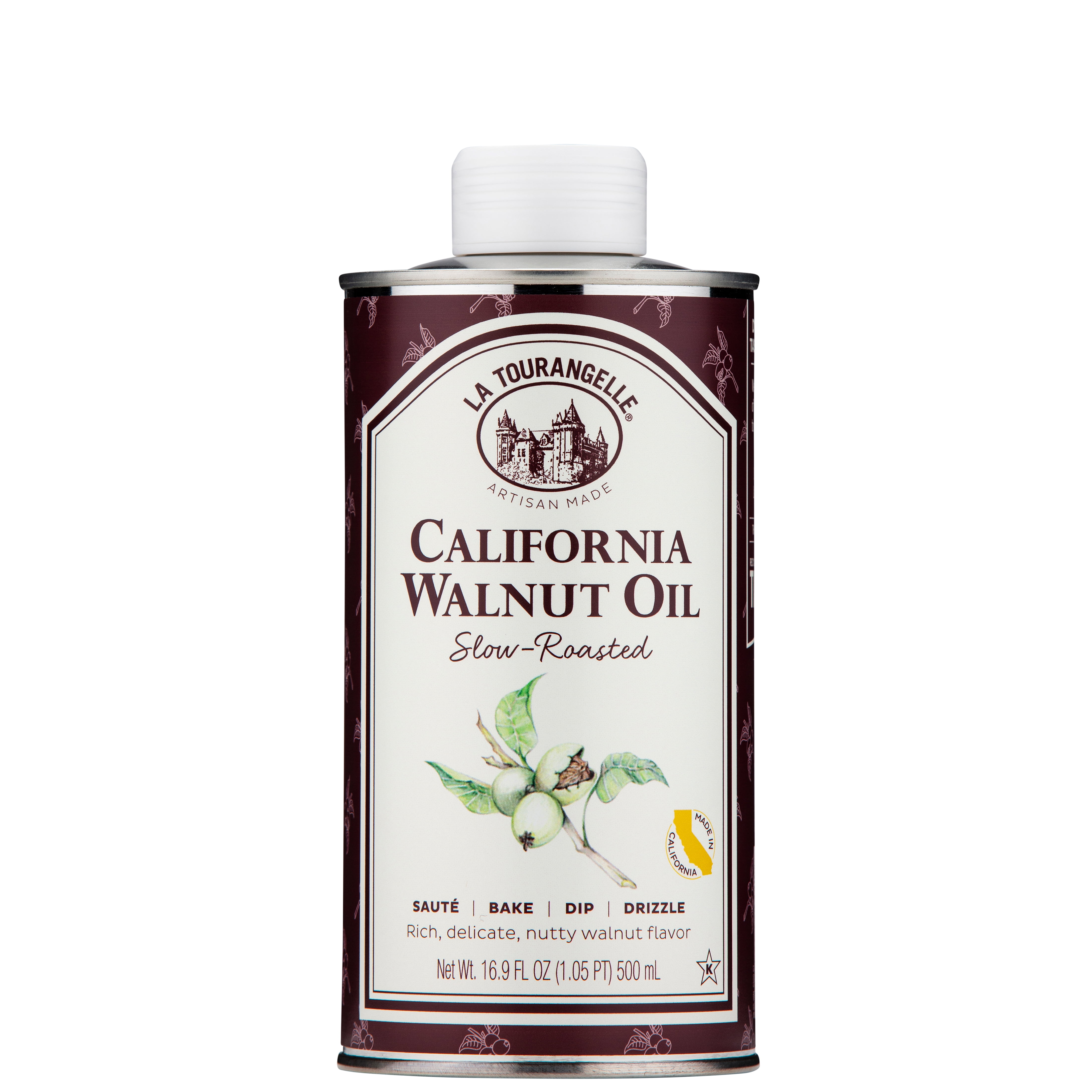La Tourangelle, Roasted Walnut Oil, 16.9 fl oz (500 ml)