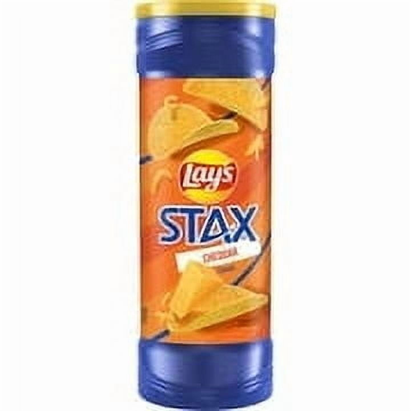 Lay's Stax Potato Crisps Cheddar Flavored, 5.5 oz. Canister