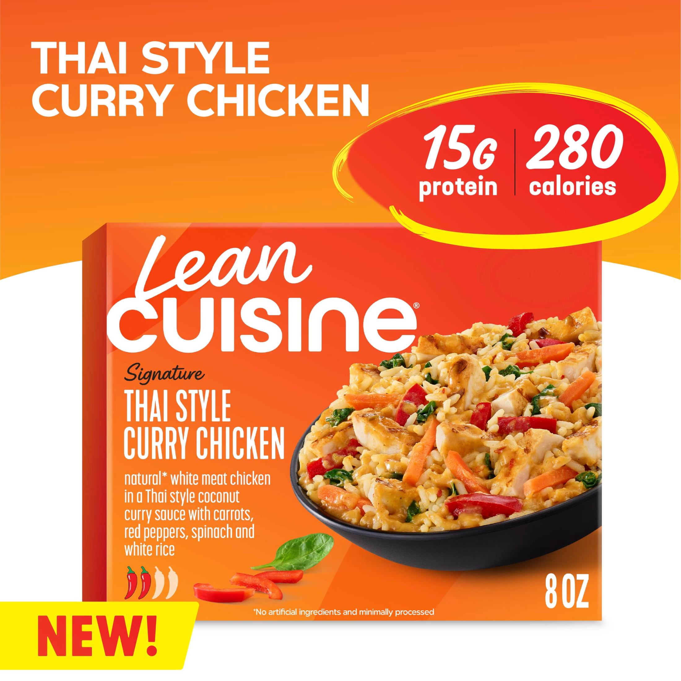 Lean Cuisine Thai Style Curry Chicken, Frozen Meal, 8 oz
