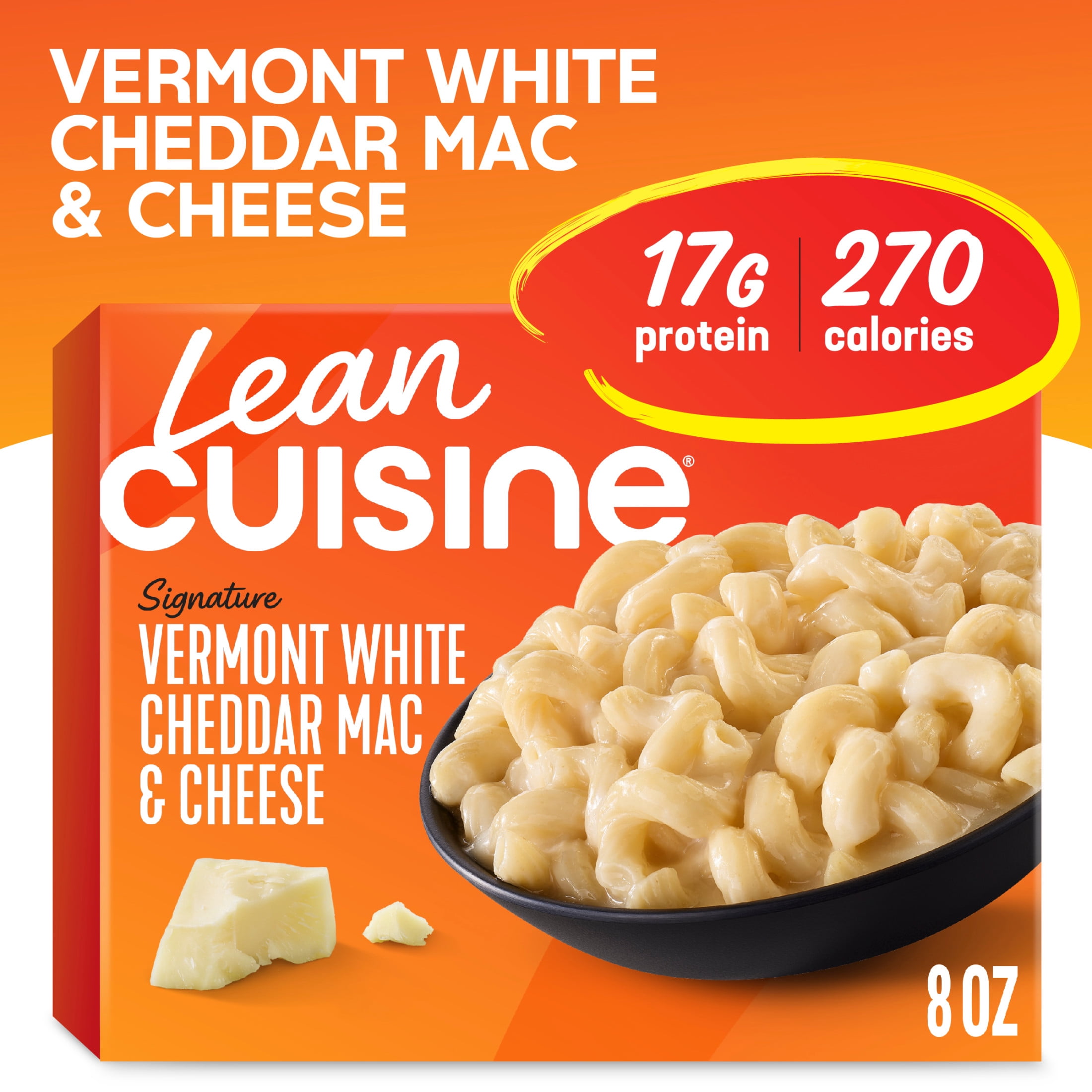 Lean Cuisine Vermont White Cheddar Mac & Cheese Frozen Meal, 8 Oz