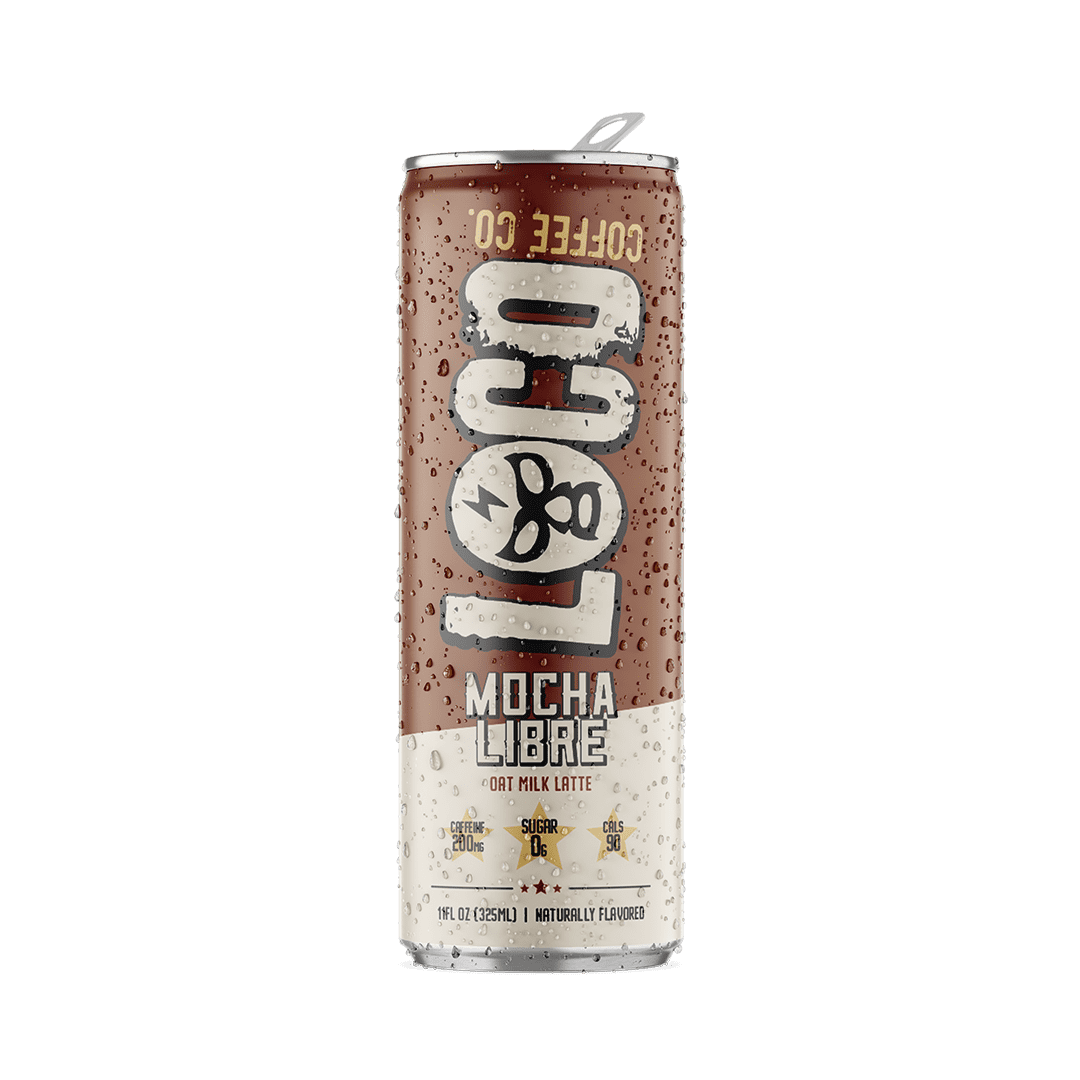 Loco Coffee Mocha Latte 11 Ounce Can, 12 Count | Zero Sugar, 200mg Caffeine | Gluten Free and Dairy Free | Low Calorie Iced Coffee