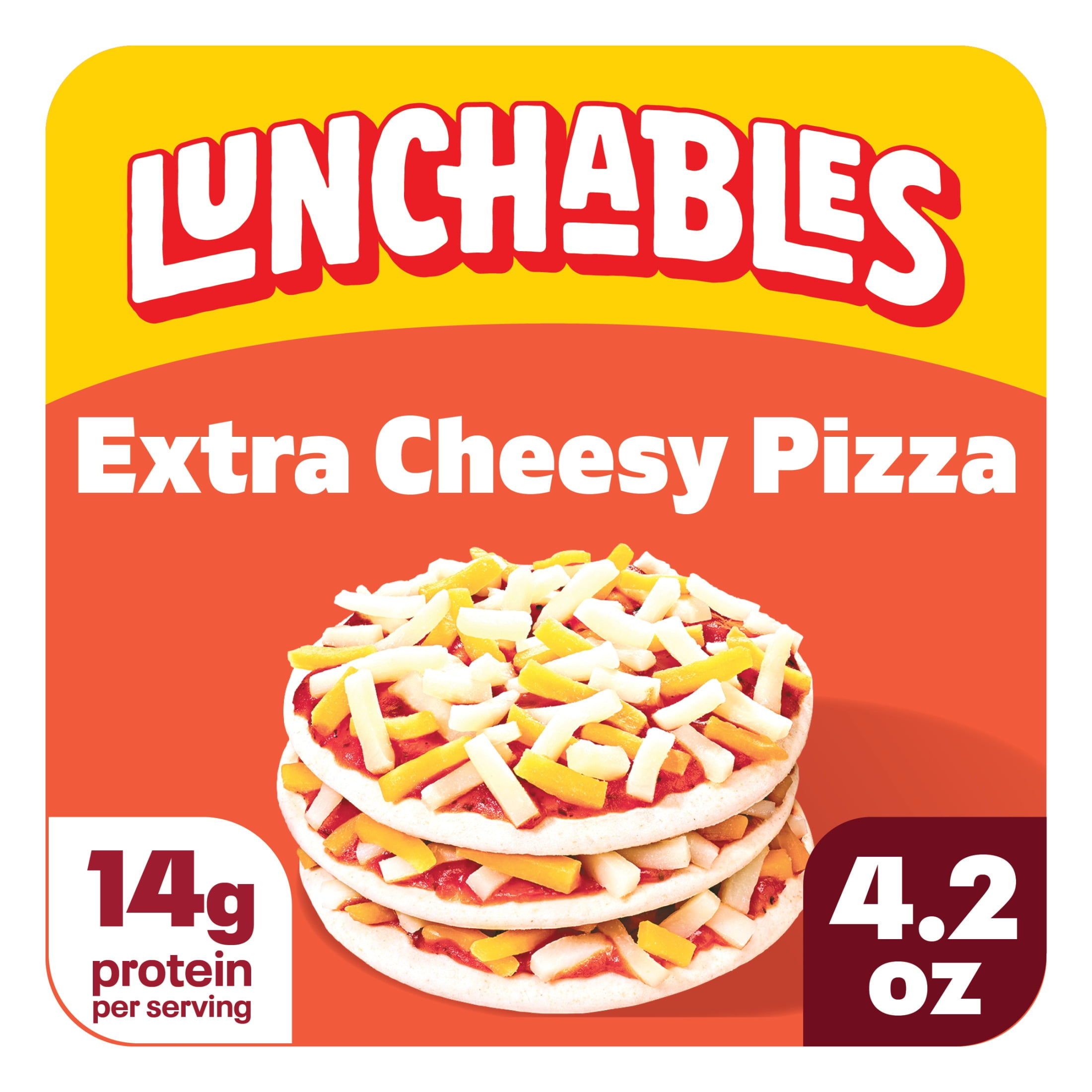 Lunchables Extra Cheesy Pizza, 4.2 oz Pack