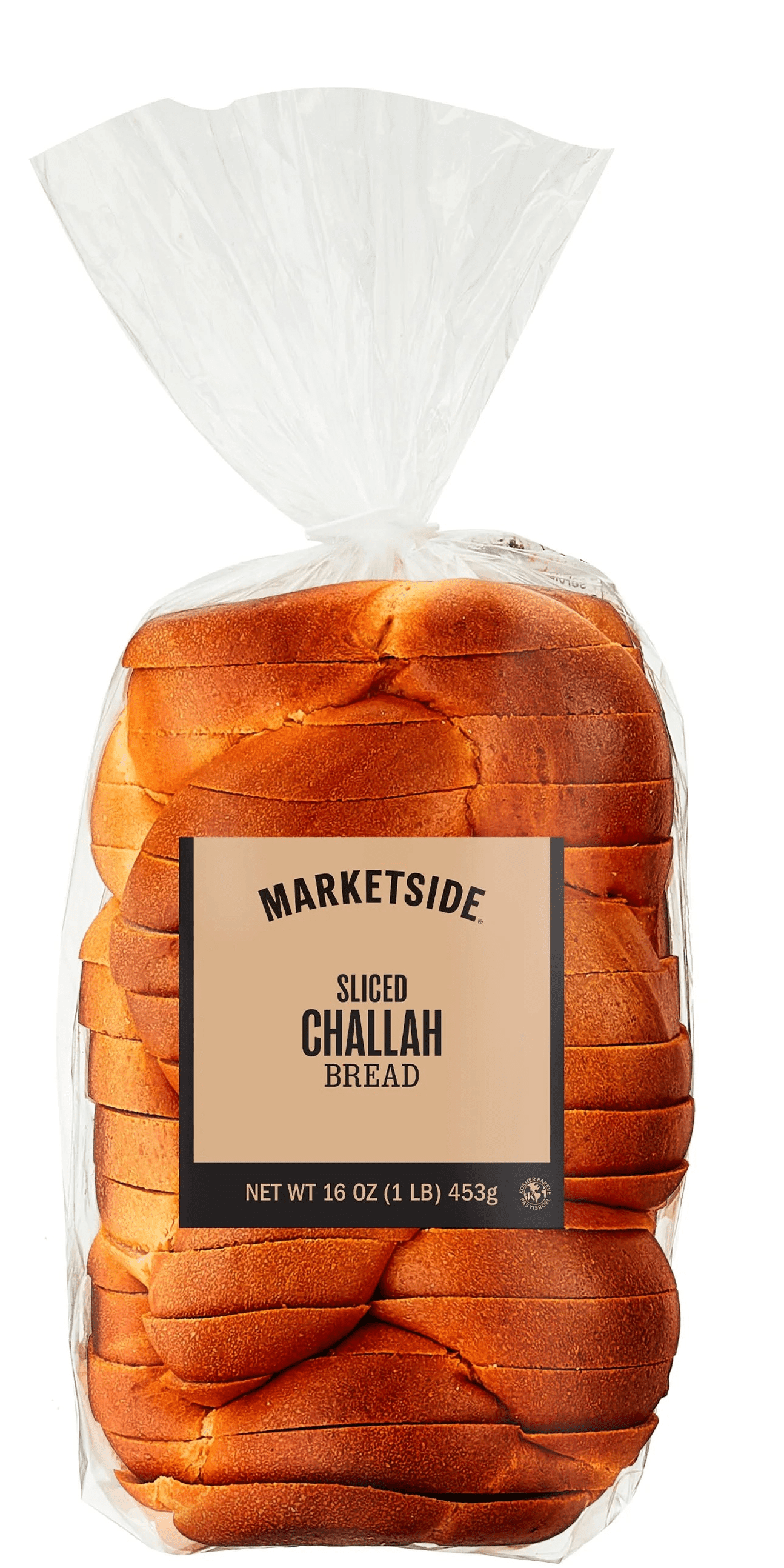 Marketside Fresh Sliced Challah Bread Loaf, 16 oz Loaf