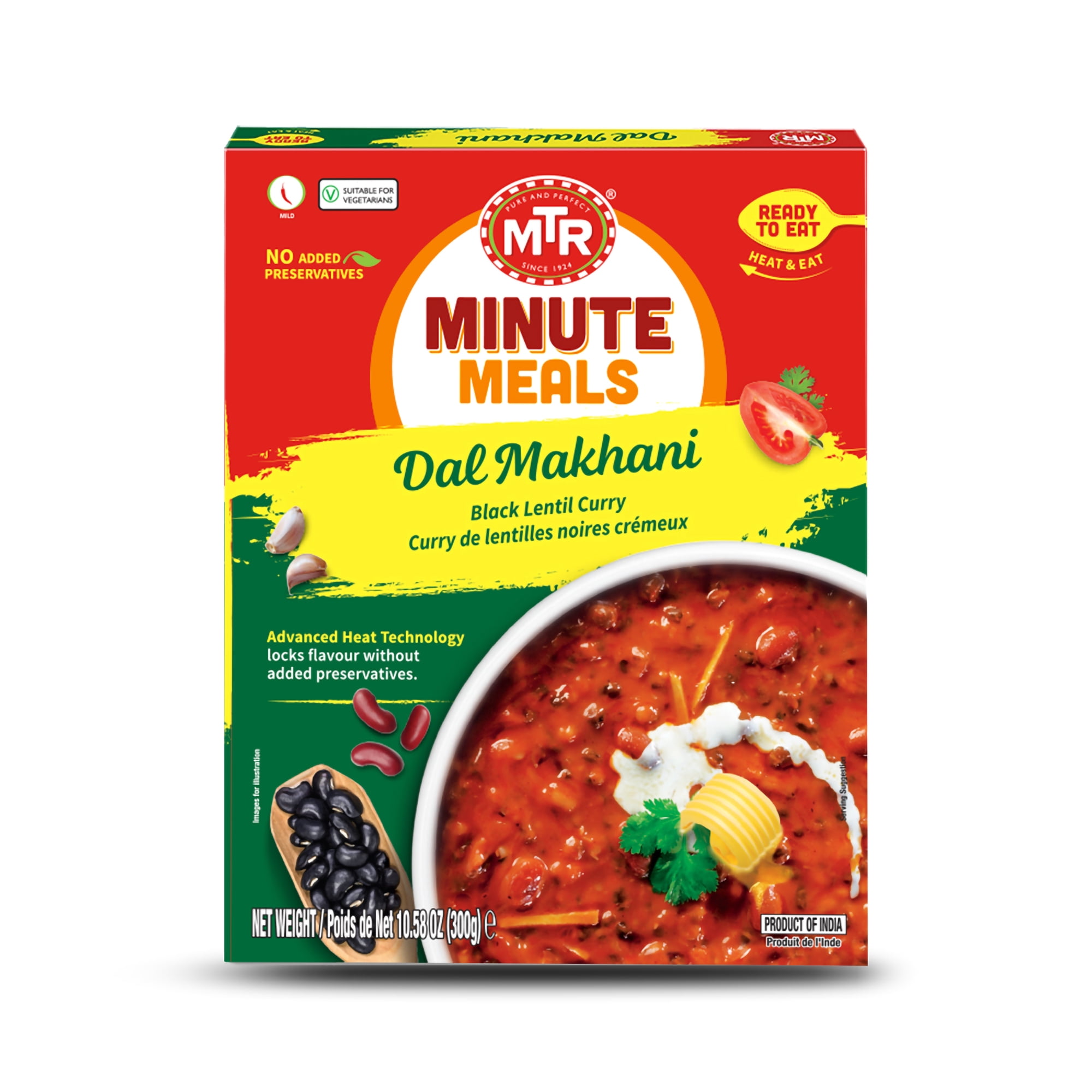MTR Minute Meals Dal Makhani Ready to Eat, 10.58 Oz