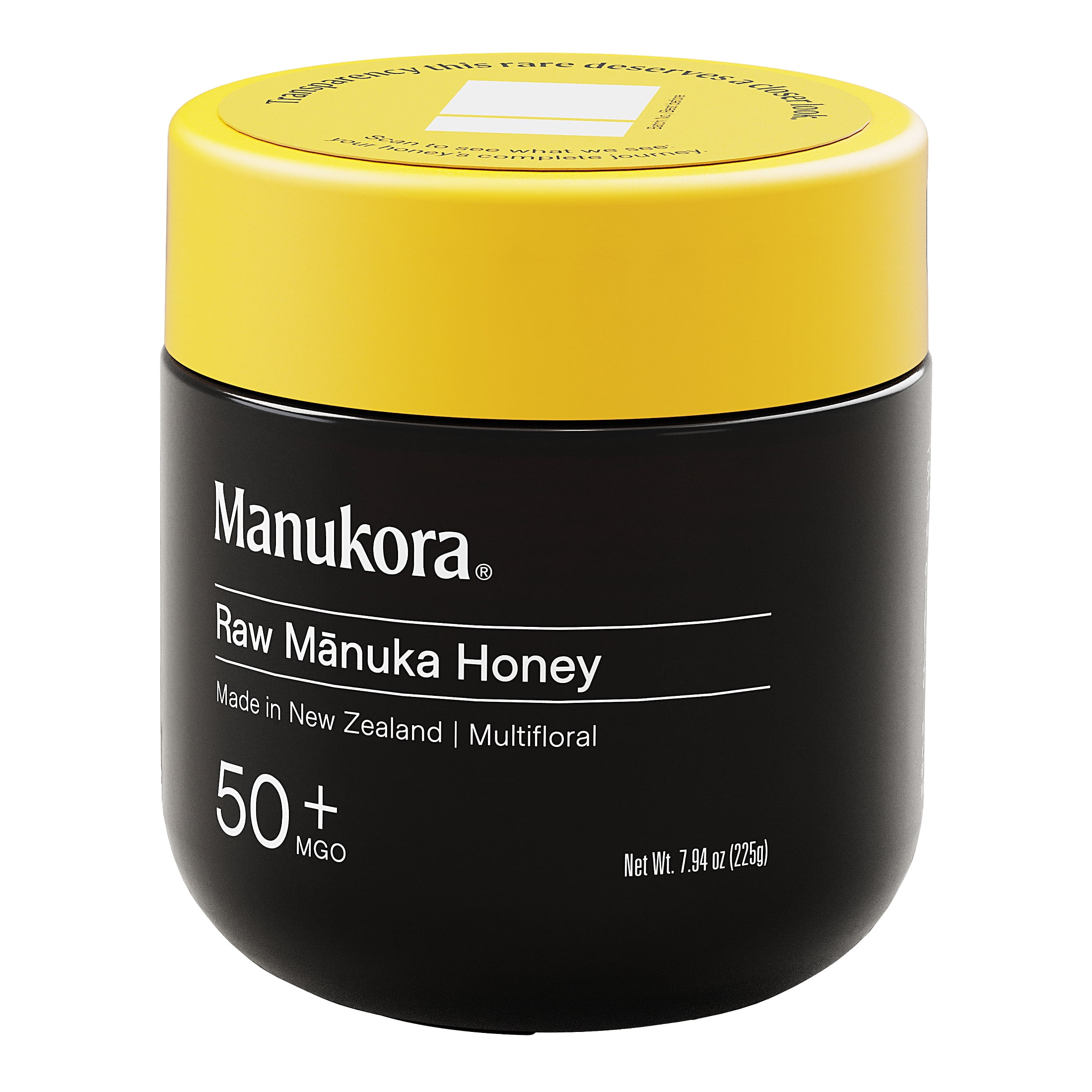 Manukora Raw New Zealand Mnuka Honey, MGO 50+, 7.94 oz, Non-GMO, B Corp Certified
