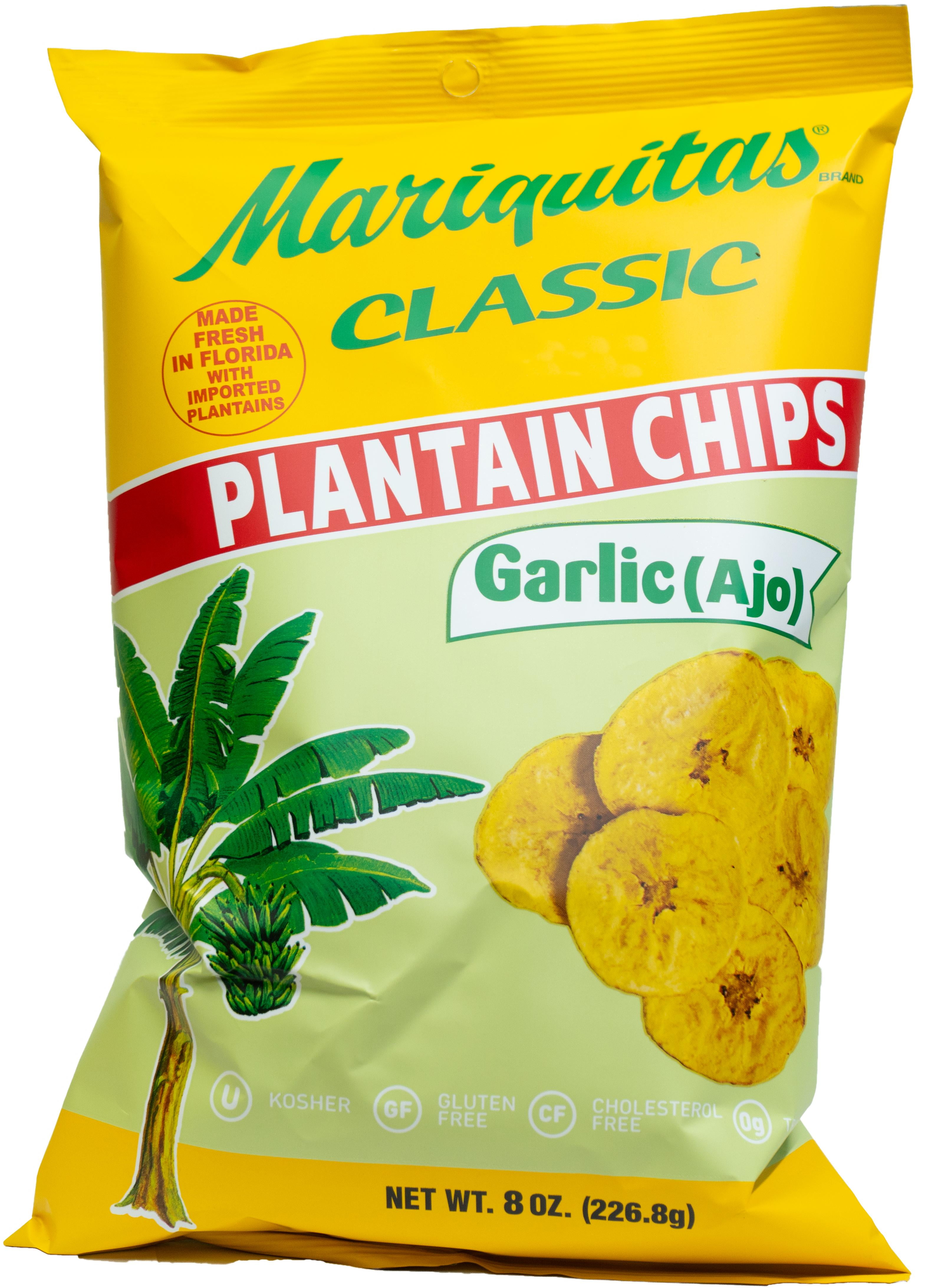 Mariquitas Plantain Garlic 8oz